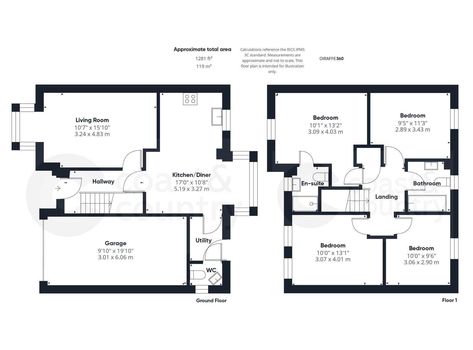 13, Hockmore Drive, Newton Abbot floorplan