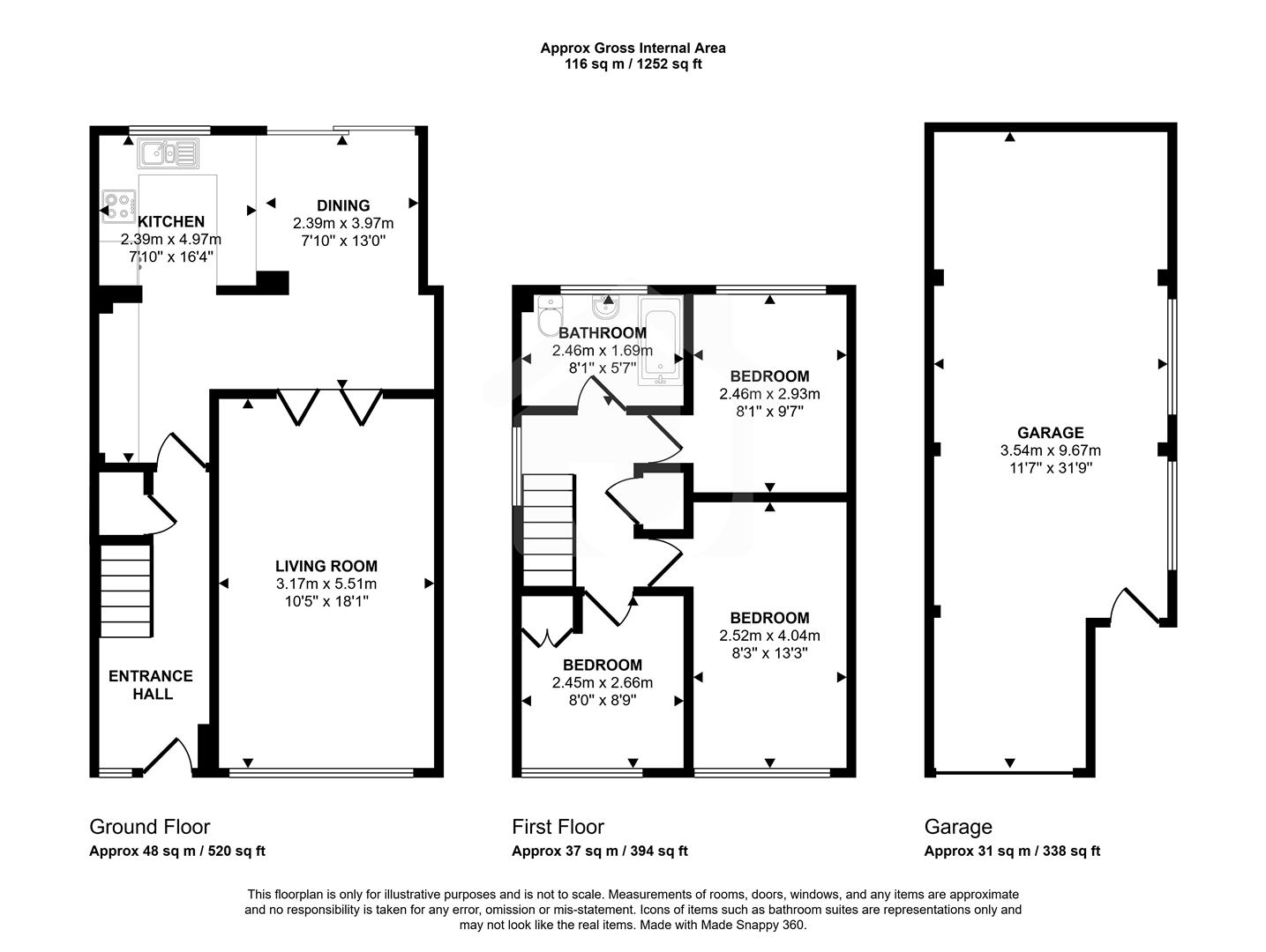Darenth Drive, Leicester floorplan