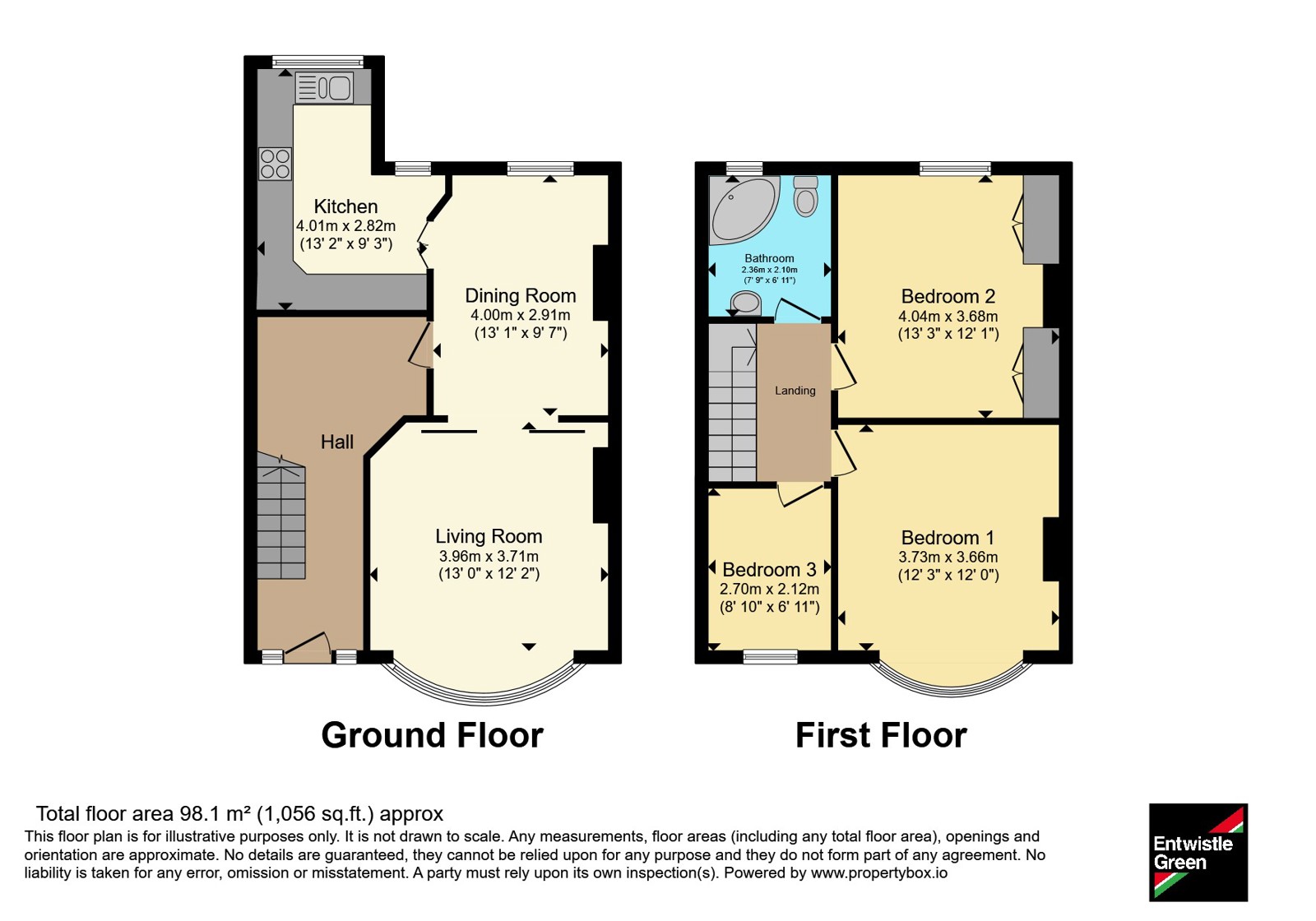 62, Pemberton Road, Merseyside floorplan