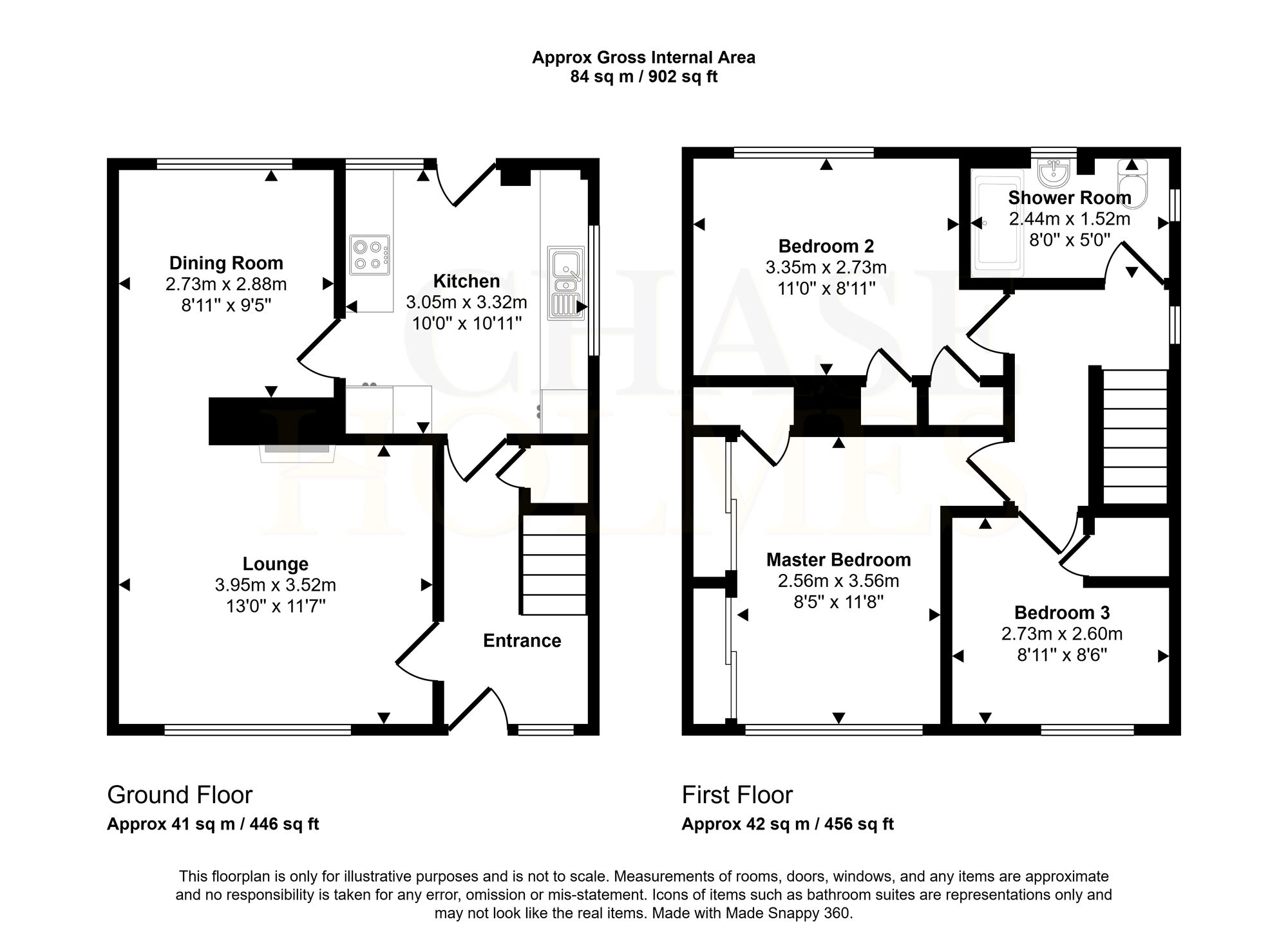 4 Cedar Grove, Hebburn floorplan