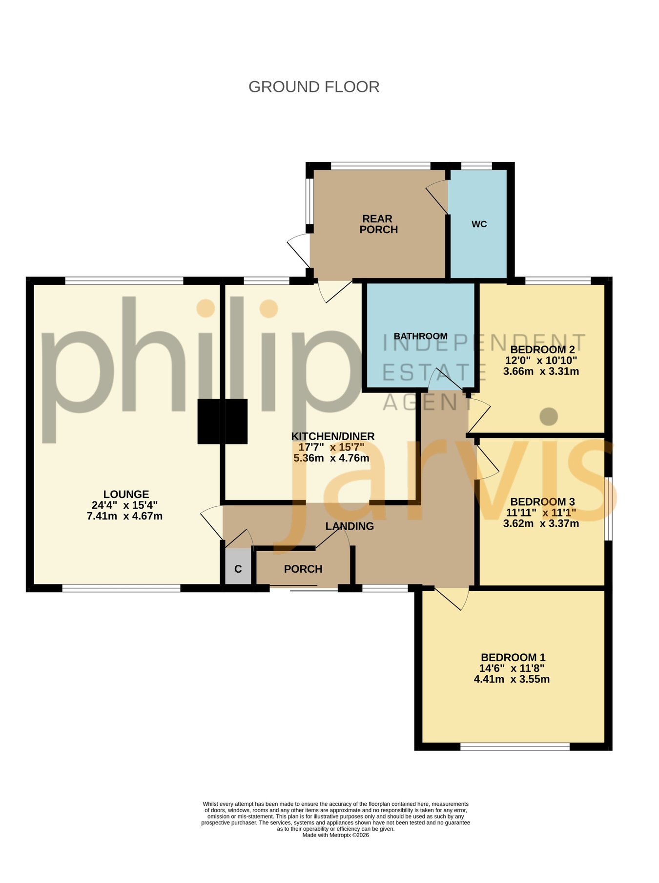 4, Mercer Drive, Maidstone floorplan