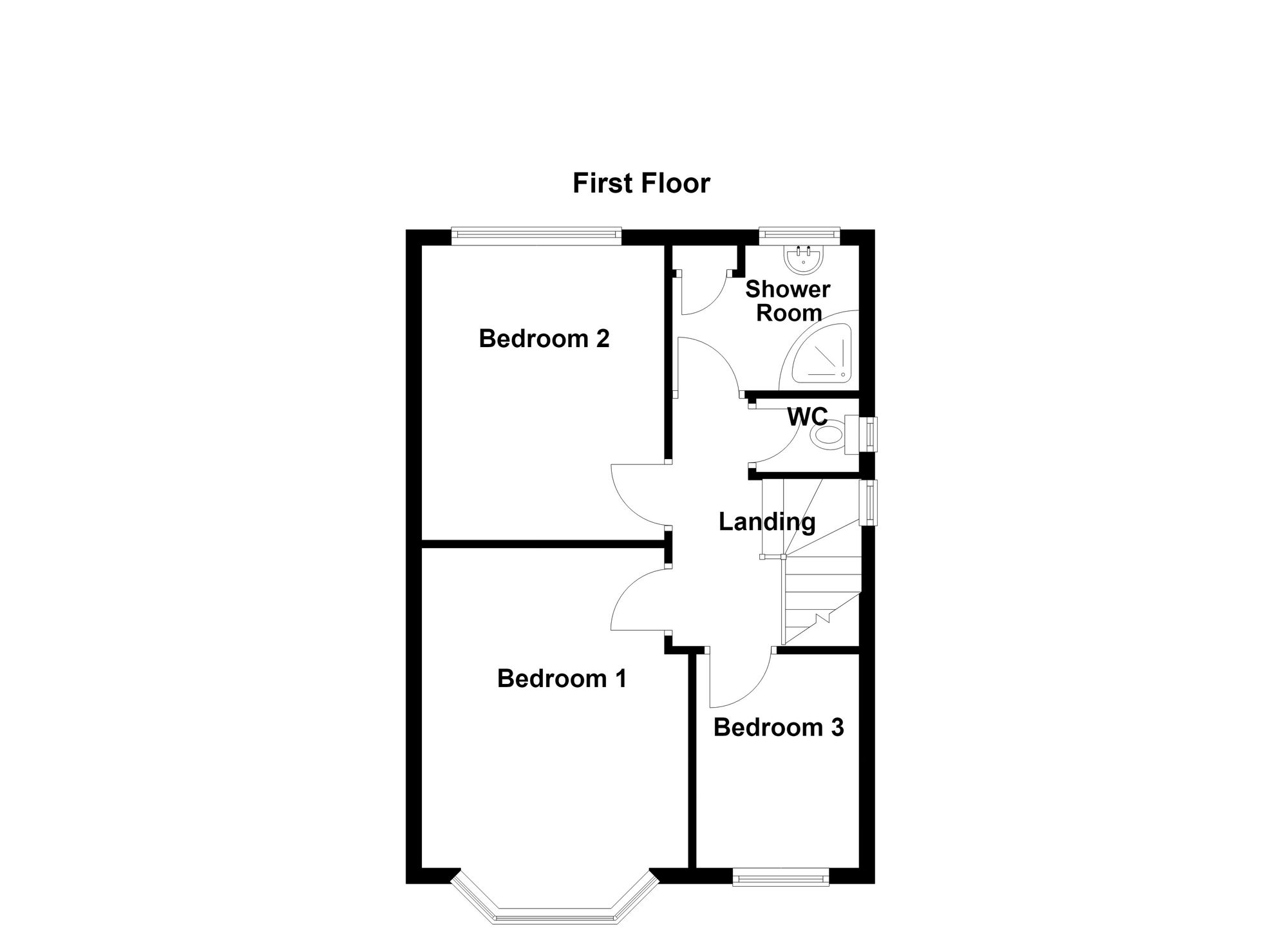 54 Farm Lane, Manchester floorplan