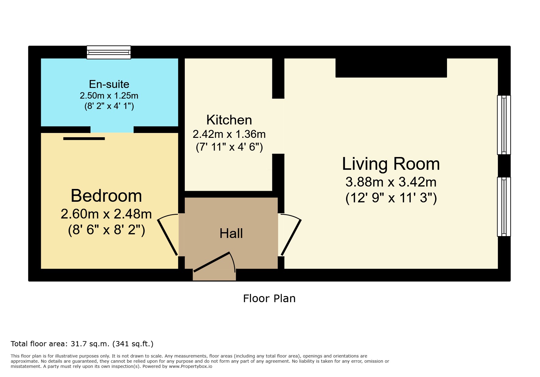 Nelson Terrace, Bideford floorplan