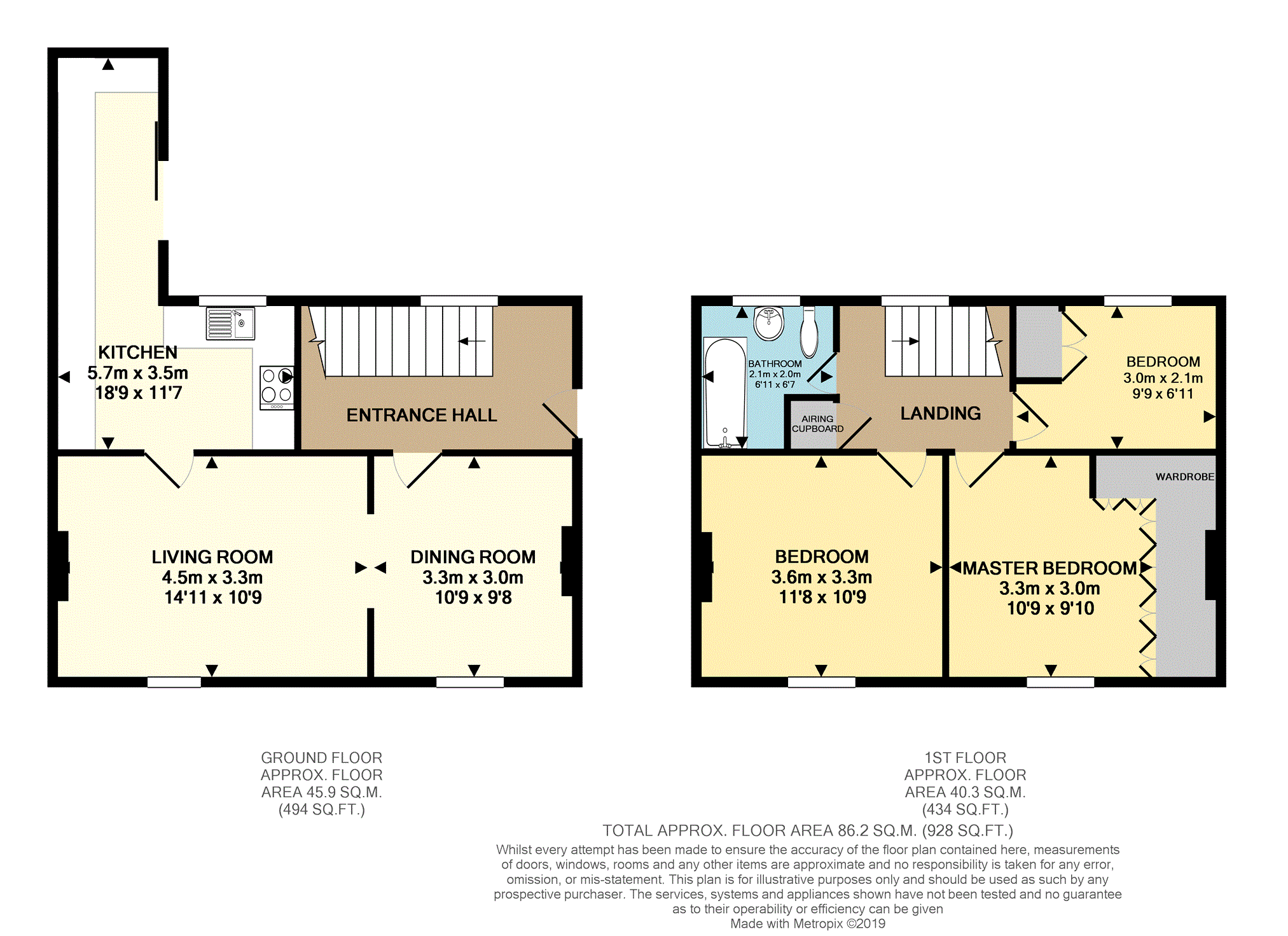 3 Bedrooms Semi-detached house for sale in Wingfield Avenue, Maulden MK45