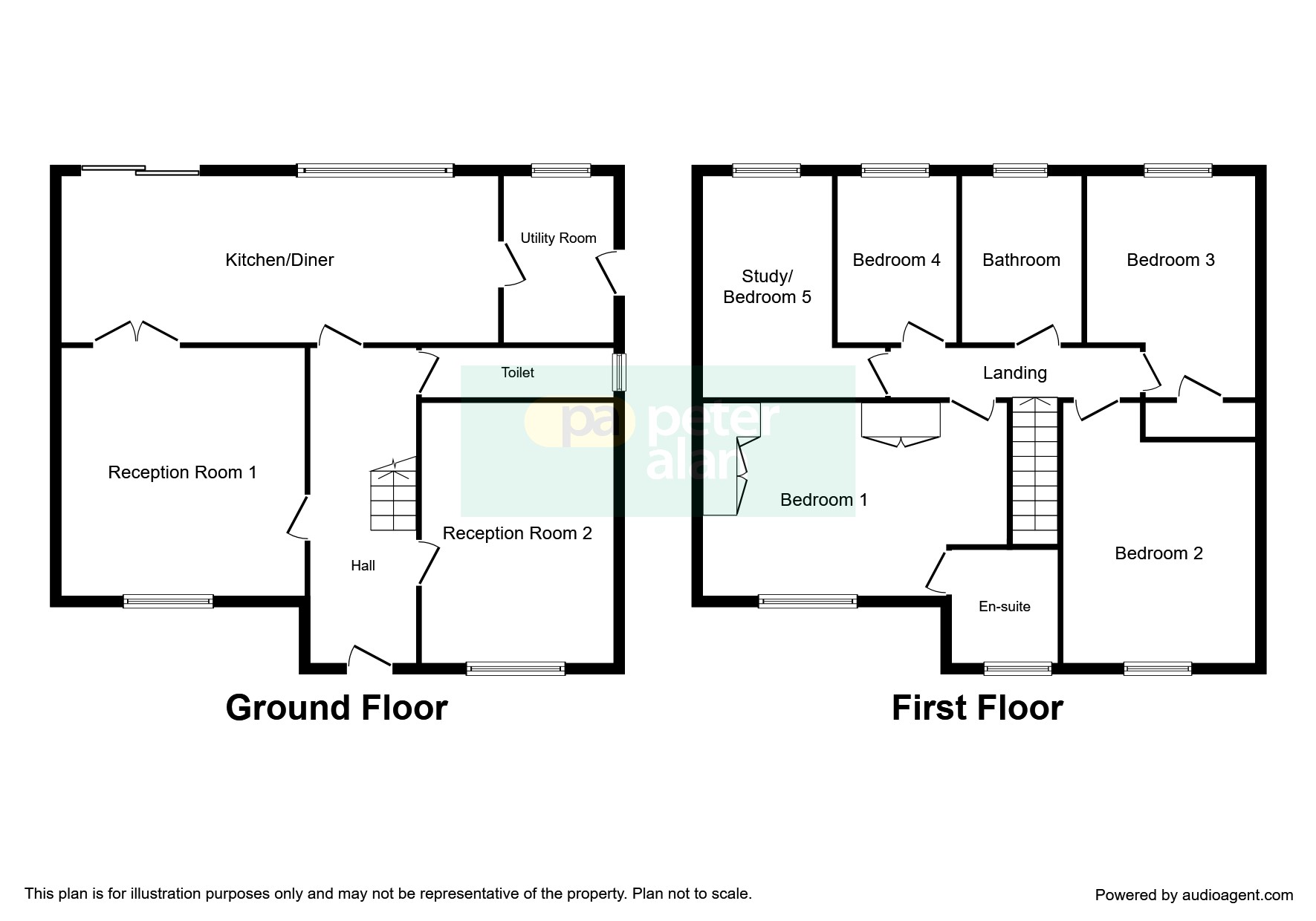 5 Bedrooms Detached house for sale in The Oaks, Quakers Yard, Treharris CF46