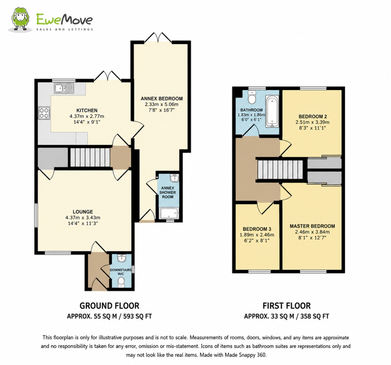 25, MACKESON DRIVE, ASHTON-UNDER-LYNE floorplan