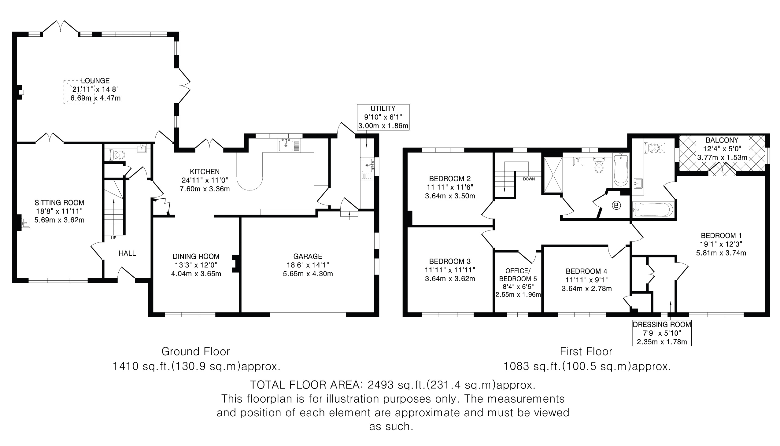 12, Castle Hill, Hertfordshire floorplan