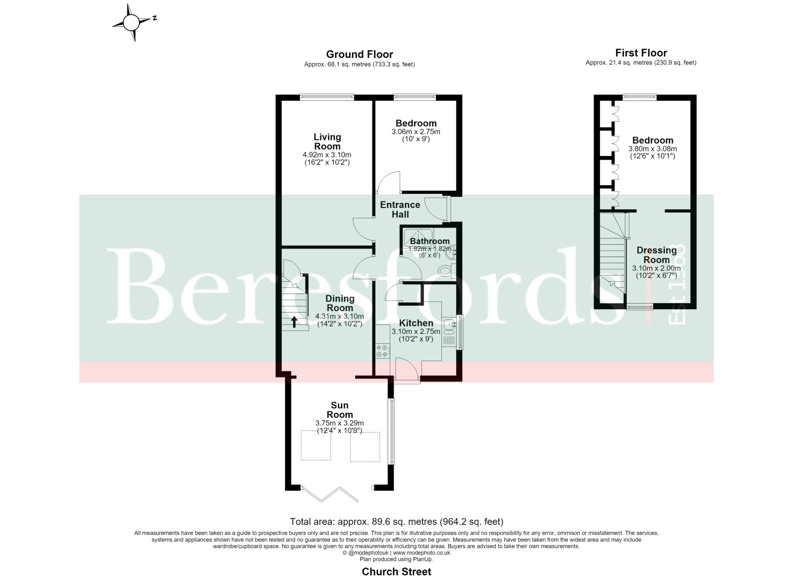 72, Church Street, Billericay floorplan