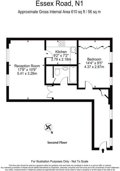 Flat 7, Roberts Court, London floorplan