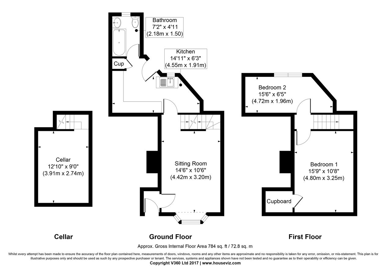 Abbey Street, Faversham ME13, 2 bedroom terraced house for sale