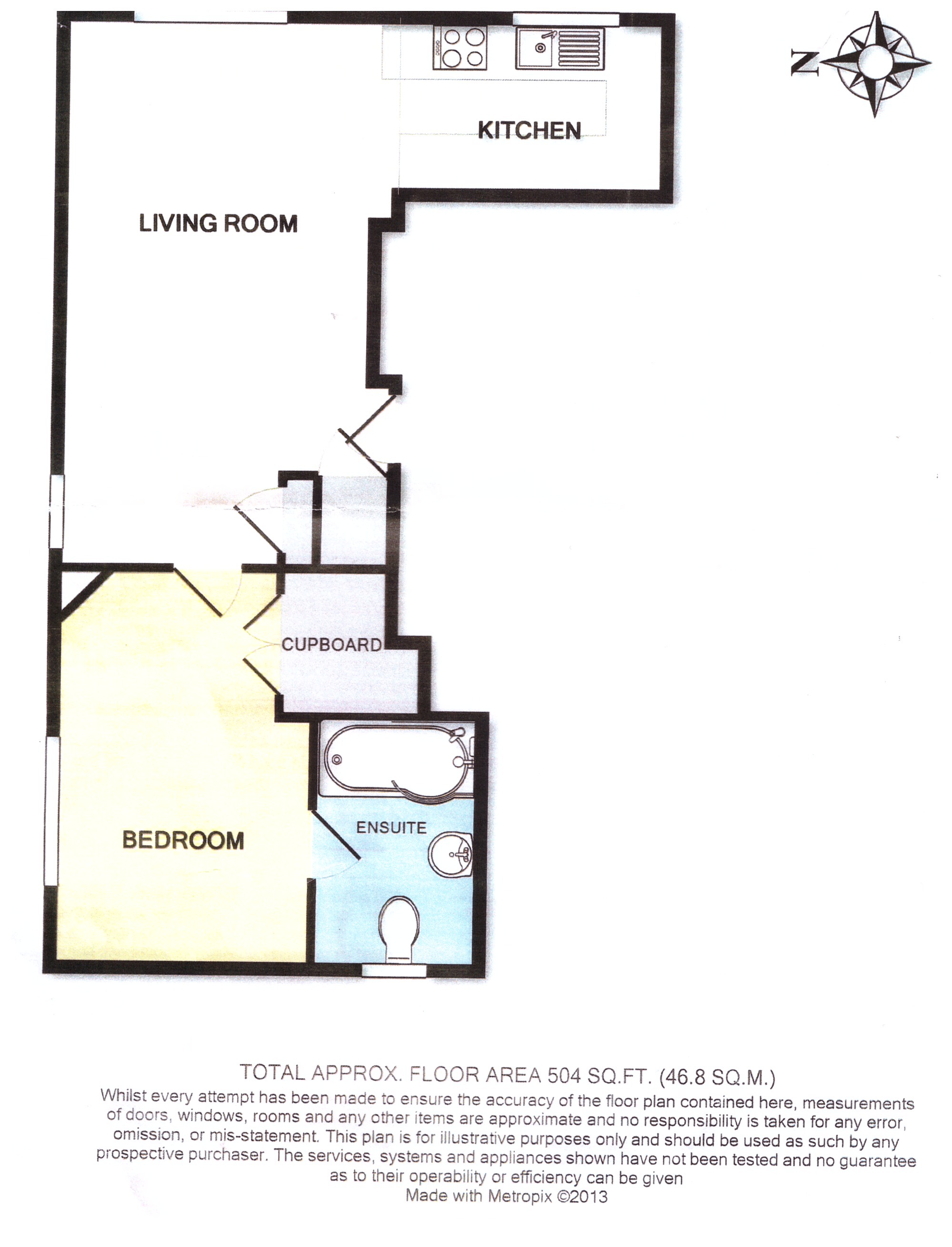 1 Bedrooms Flat to rent in Althorp Road, St.Albans AL1