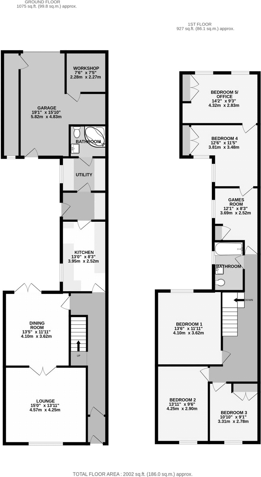 2, West Parade, Lincolnshire floorplan