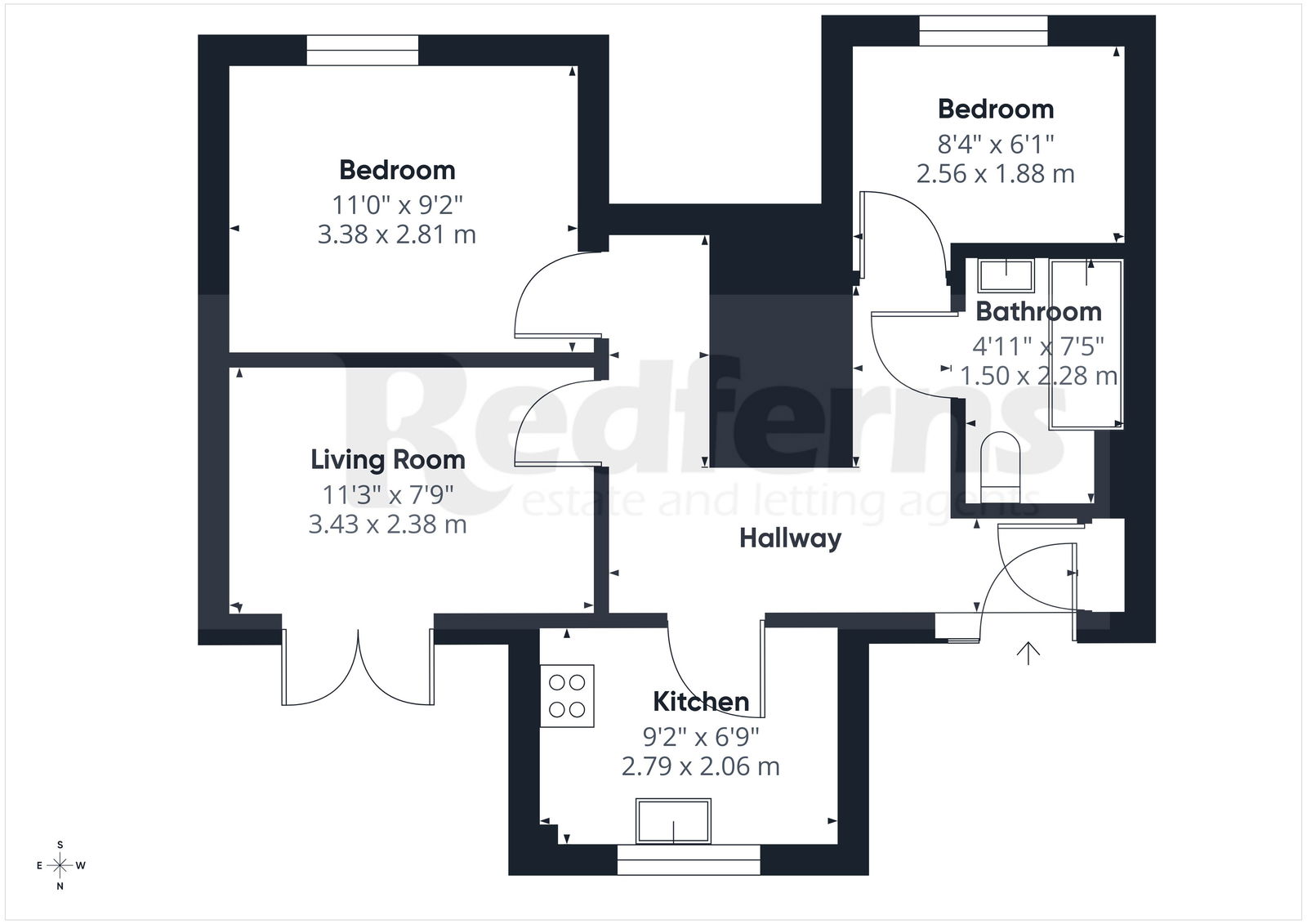 9, Sidford Cross, Sidford floorplan