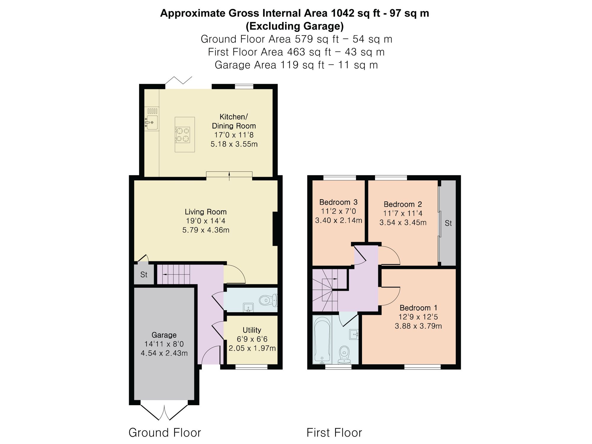 36 New Road, Hertford floorplan