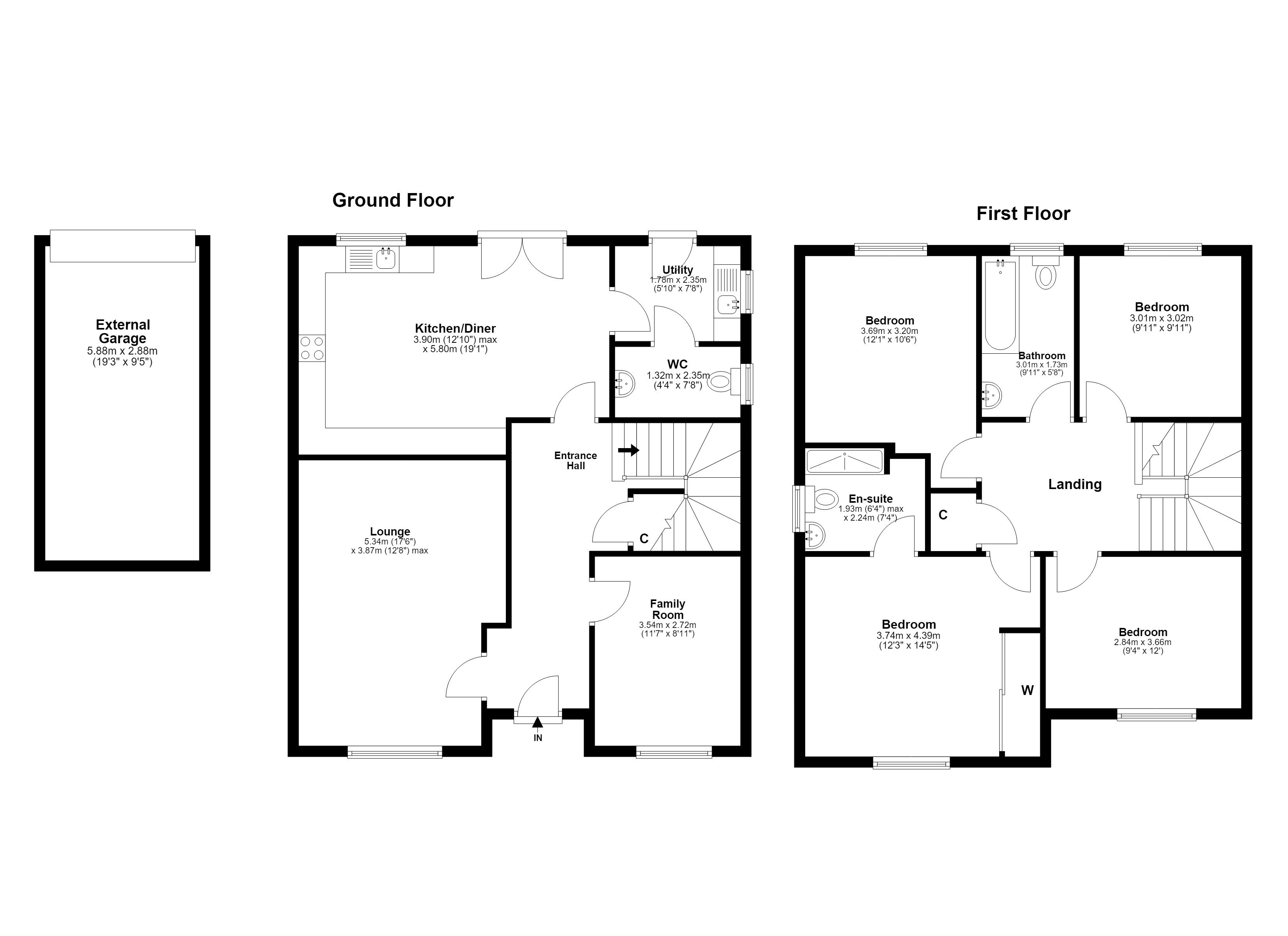 12, Greendykes Way, Prestonpans floorplan