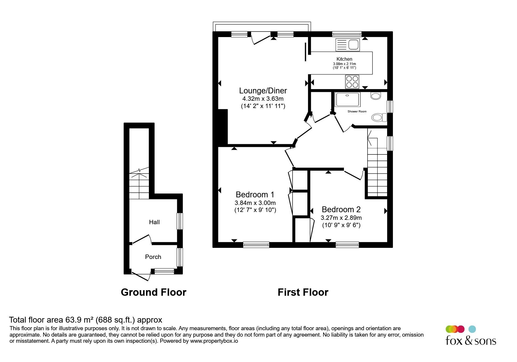 22, Priestwood Close, Southampton floorplan