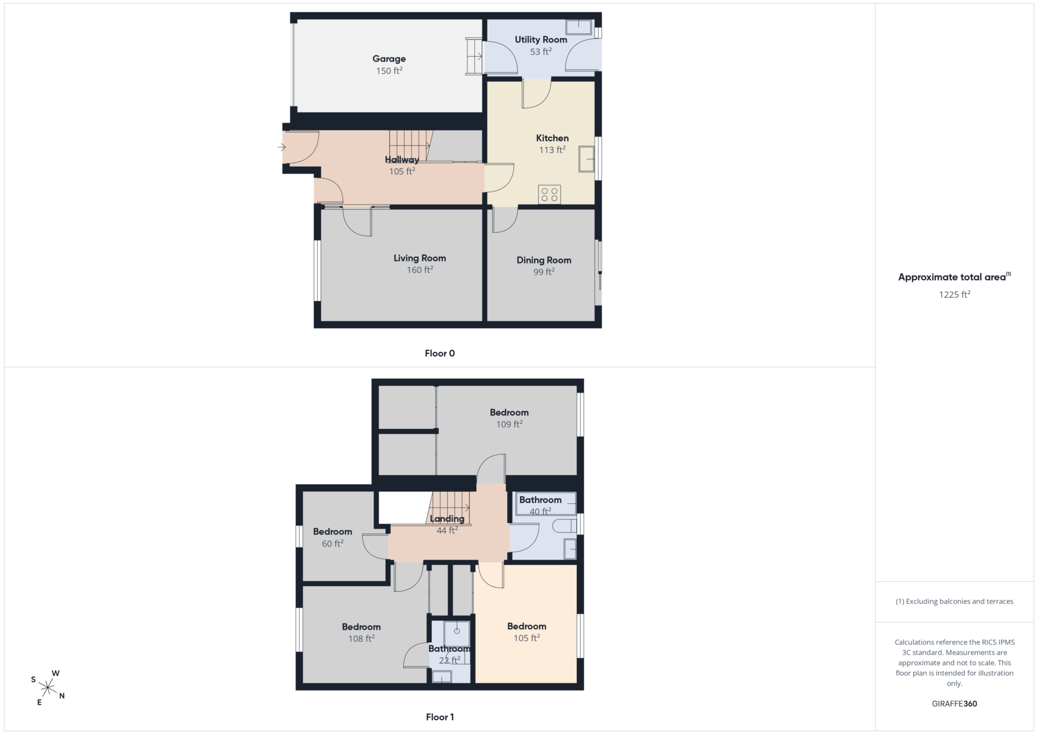 4, Broomhill Road, Larkhall floorplan