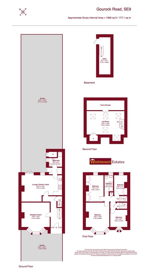 32, Gourock Road, London floorplan