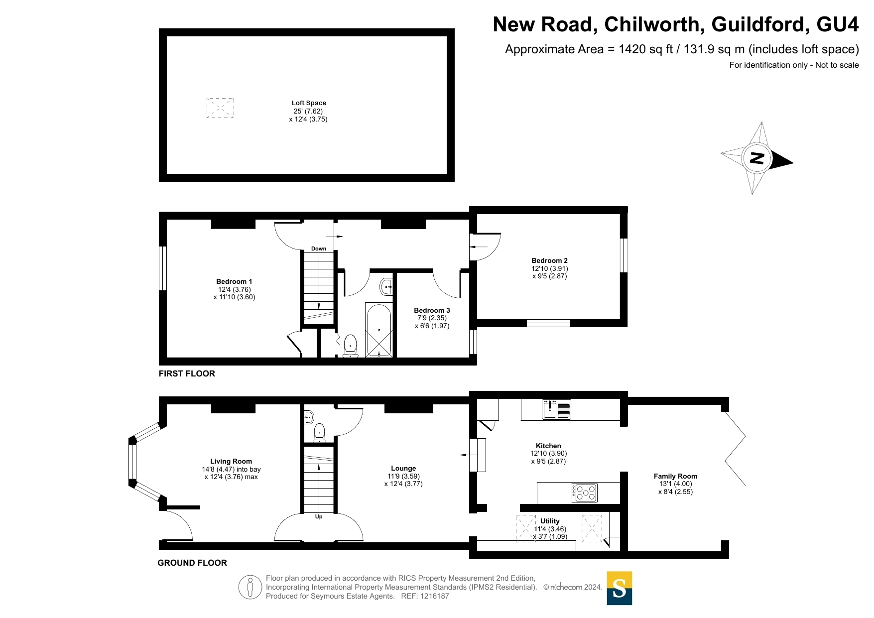 78, New Road, Guildford floorplan