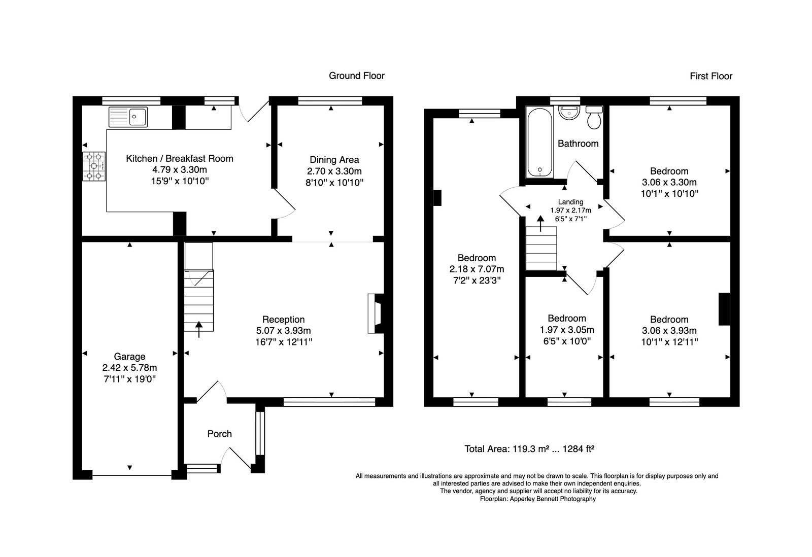 59, Tudor Drive, Leicester floorplan