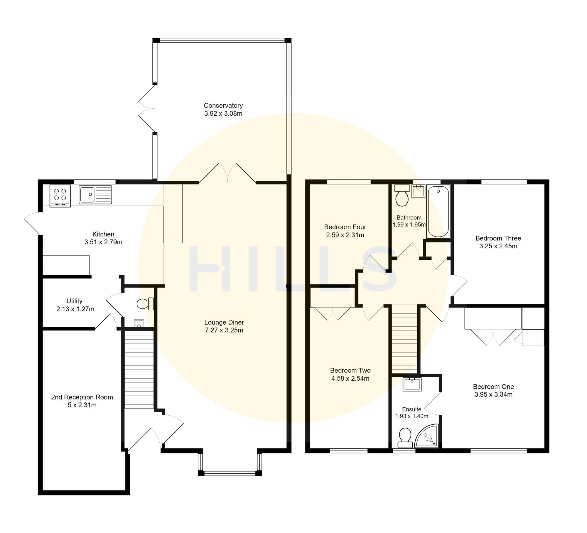 5 Bank House Close, Manchester floorplan