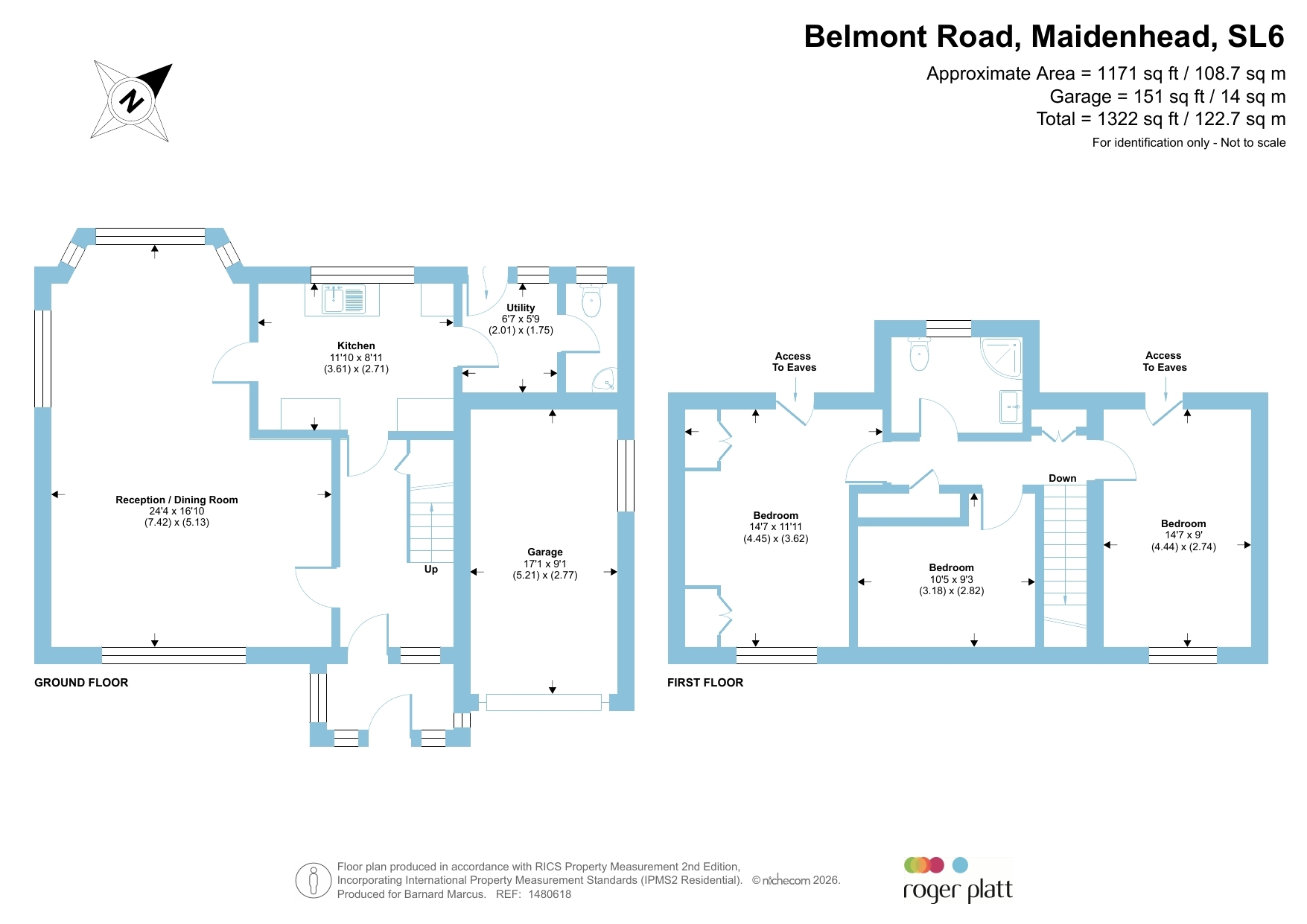 4, Belmont Road, Maidenhead floorplan