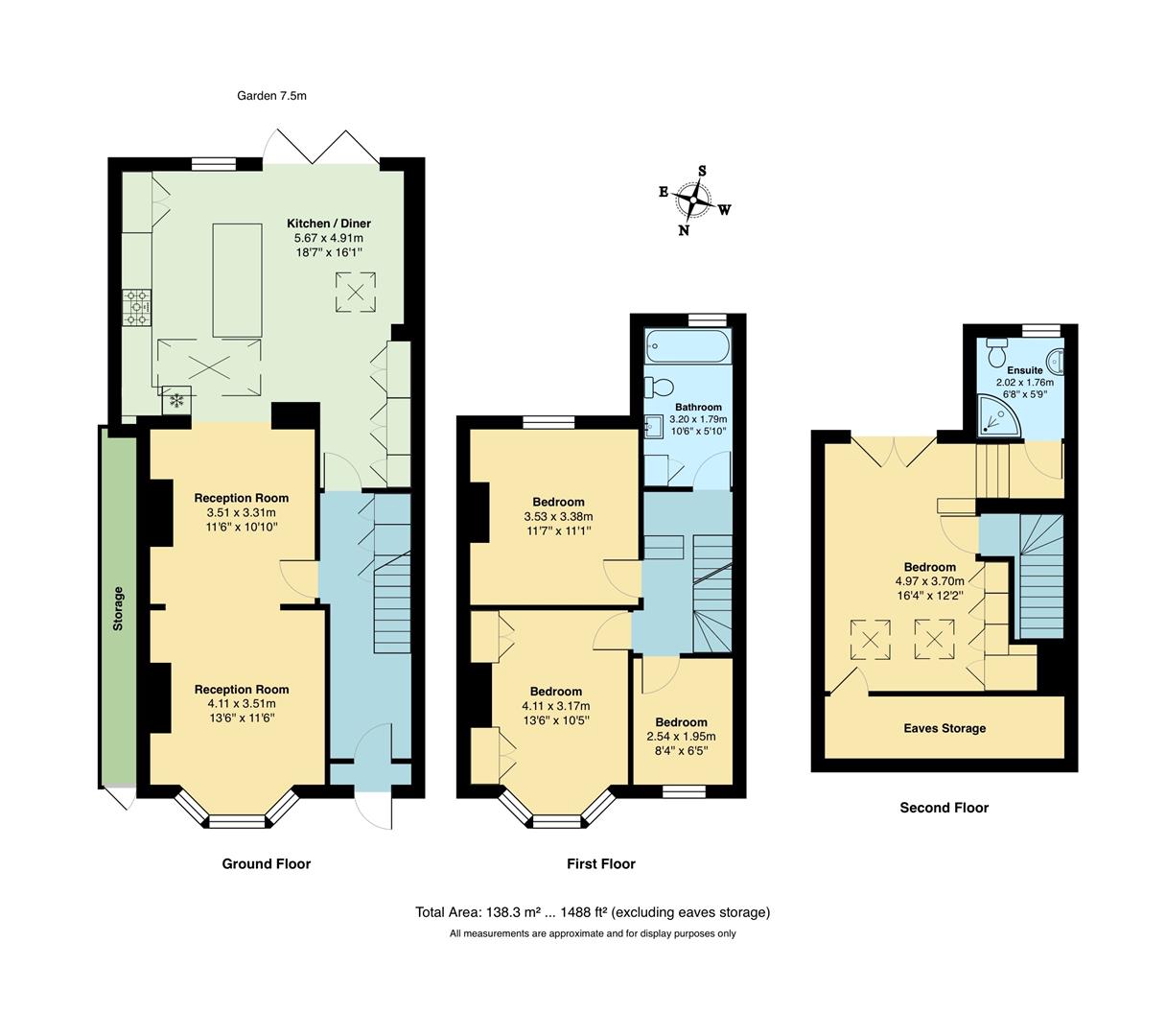 19, Shrubland Road, Walthamstow floorplan
