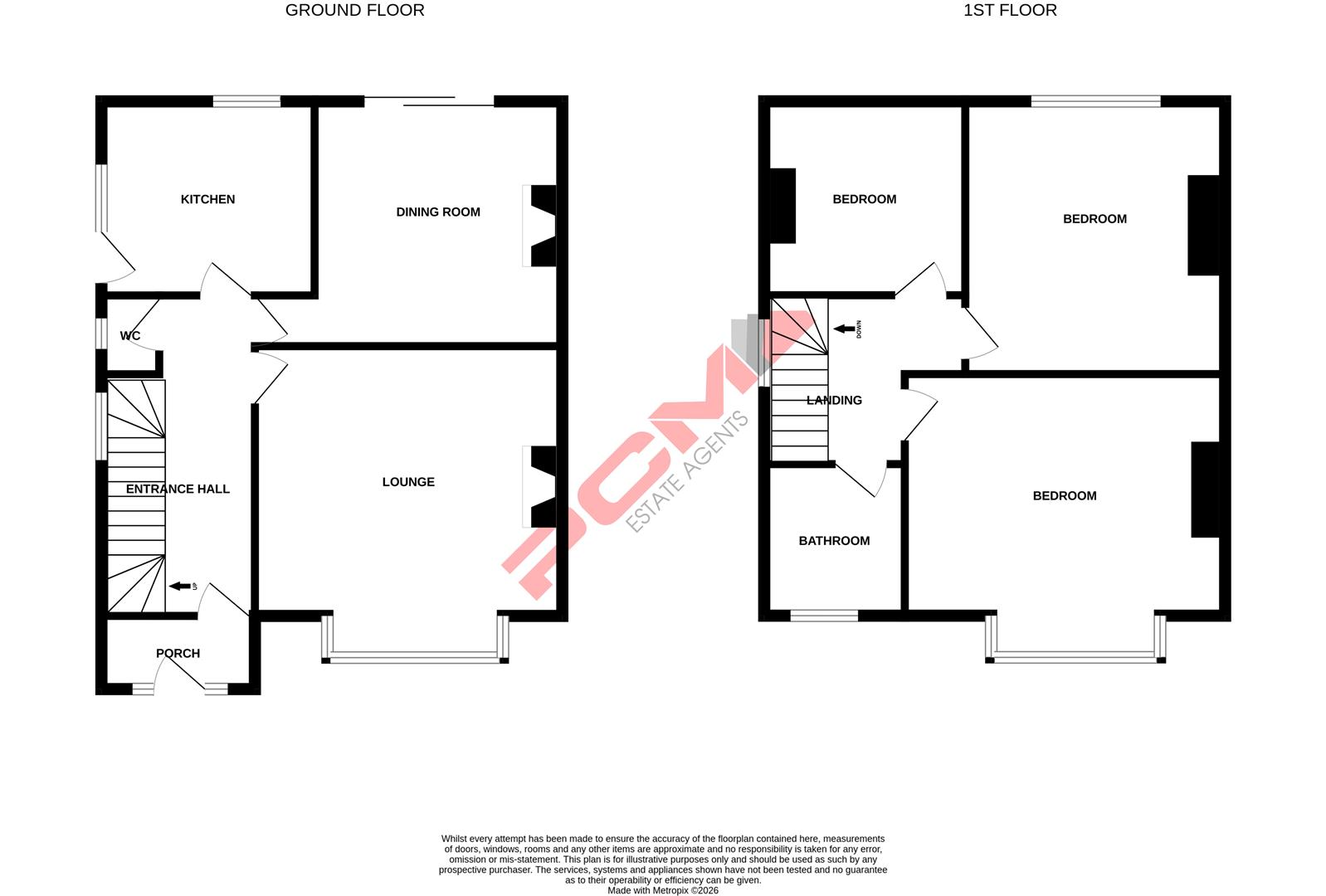 Braybrooke Road, Hastings floorplan