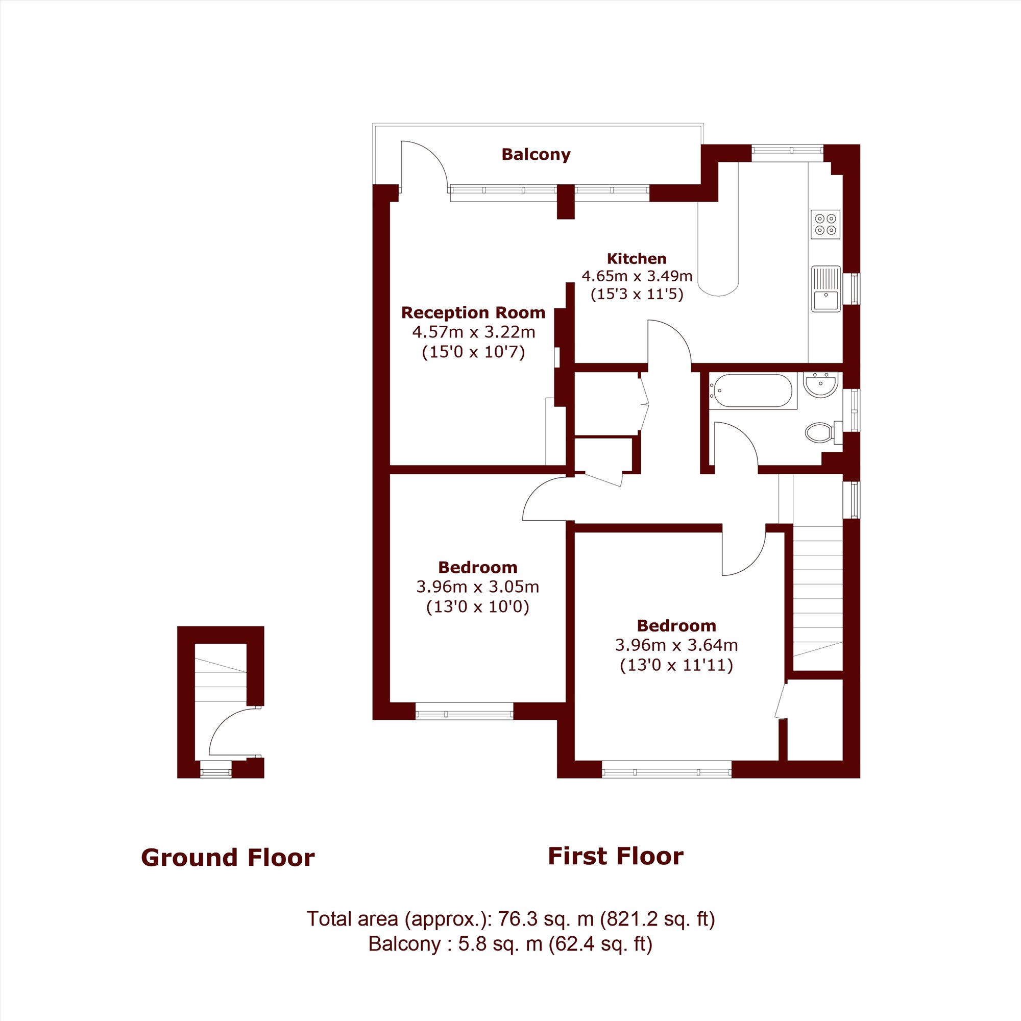 19, Heath Mead, London floorplan