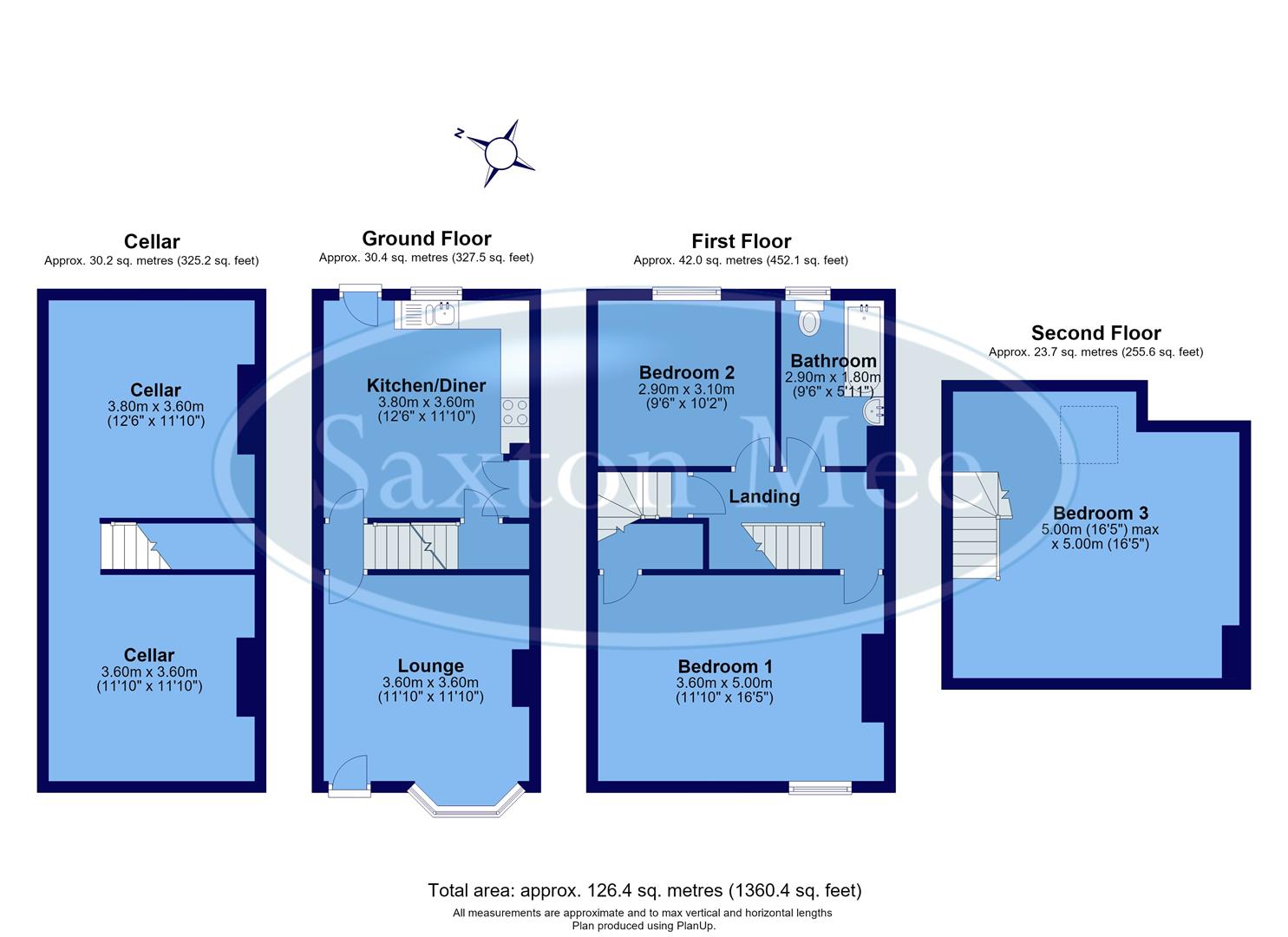 Sackville Road, Sheffield floorplan