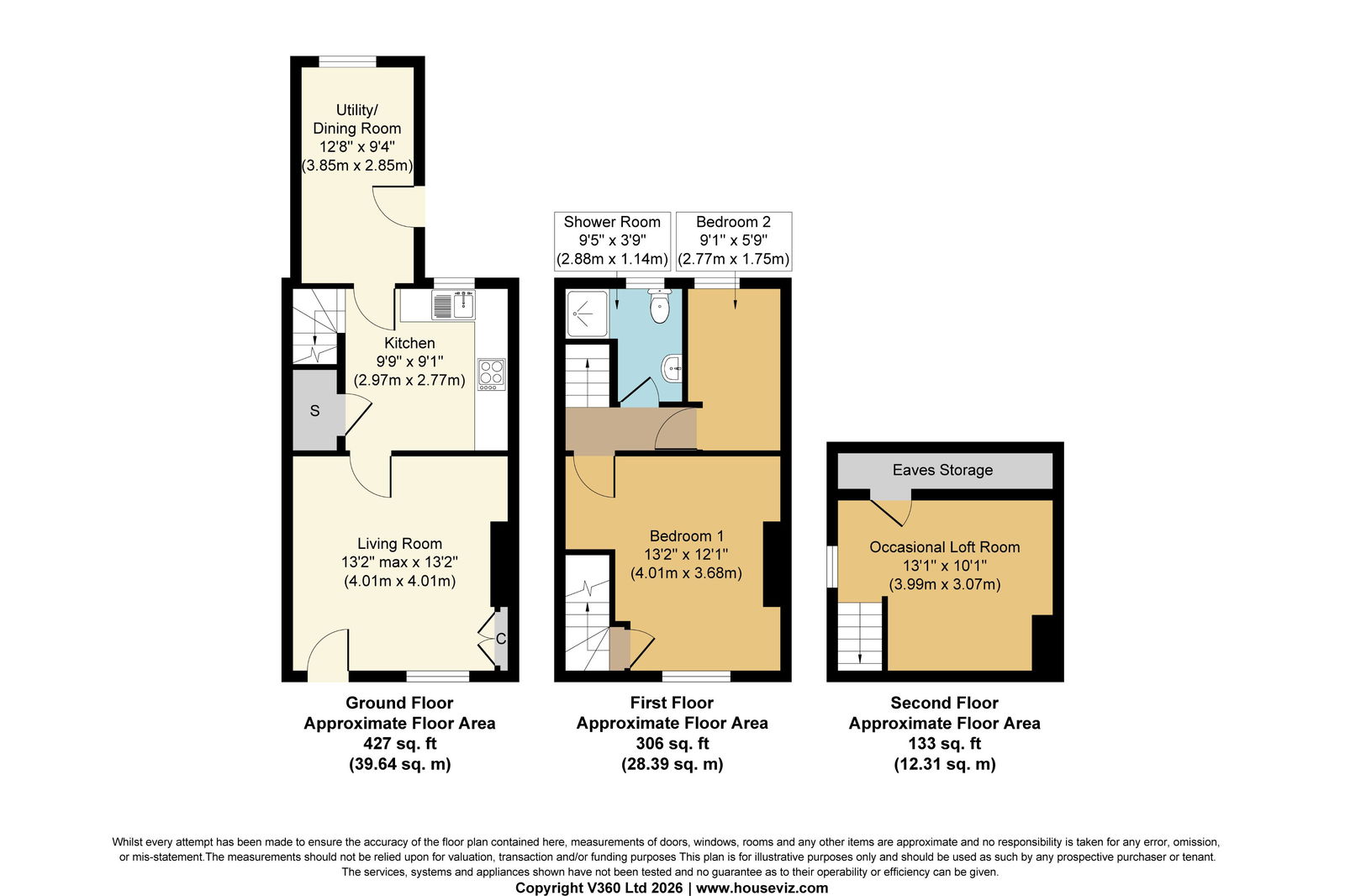 1, Normanton Street, Wakefield floorplan