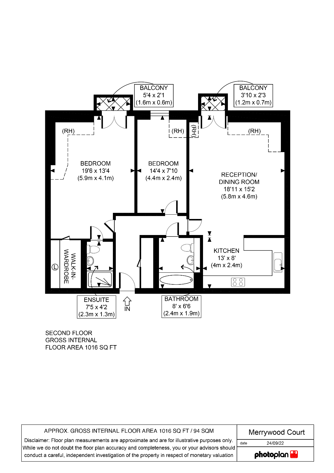 Bickley Park Road, Bromley BR1, 2 bedroom flat for sale 62543445
