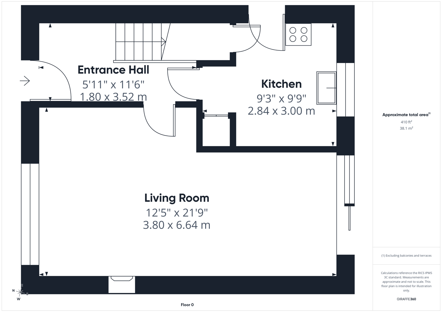 37, Cleveland Avenue, Knottingley floorplan