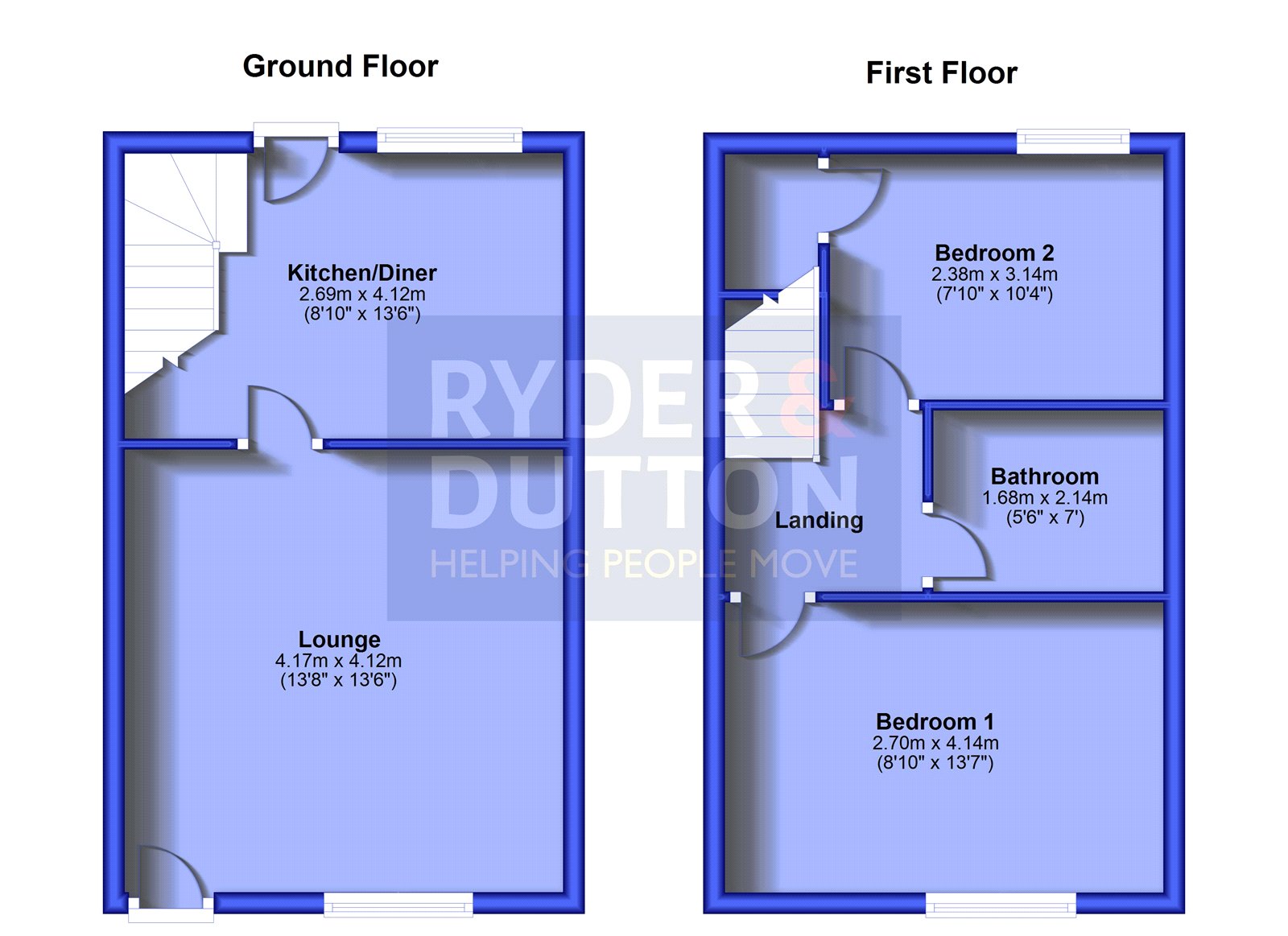 33, Vale Side, Mossley floorplan