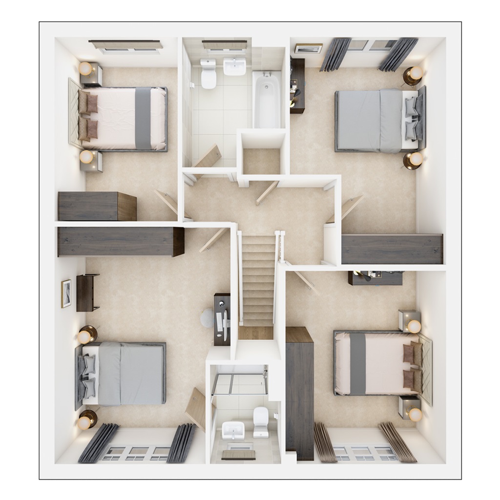 The Marford - Plot 207, Britannia Grange, Victory Way, Thetford floorplan