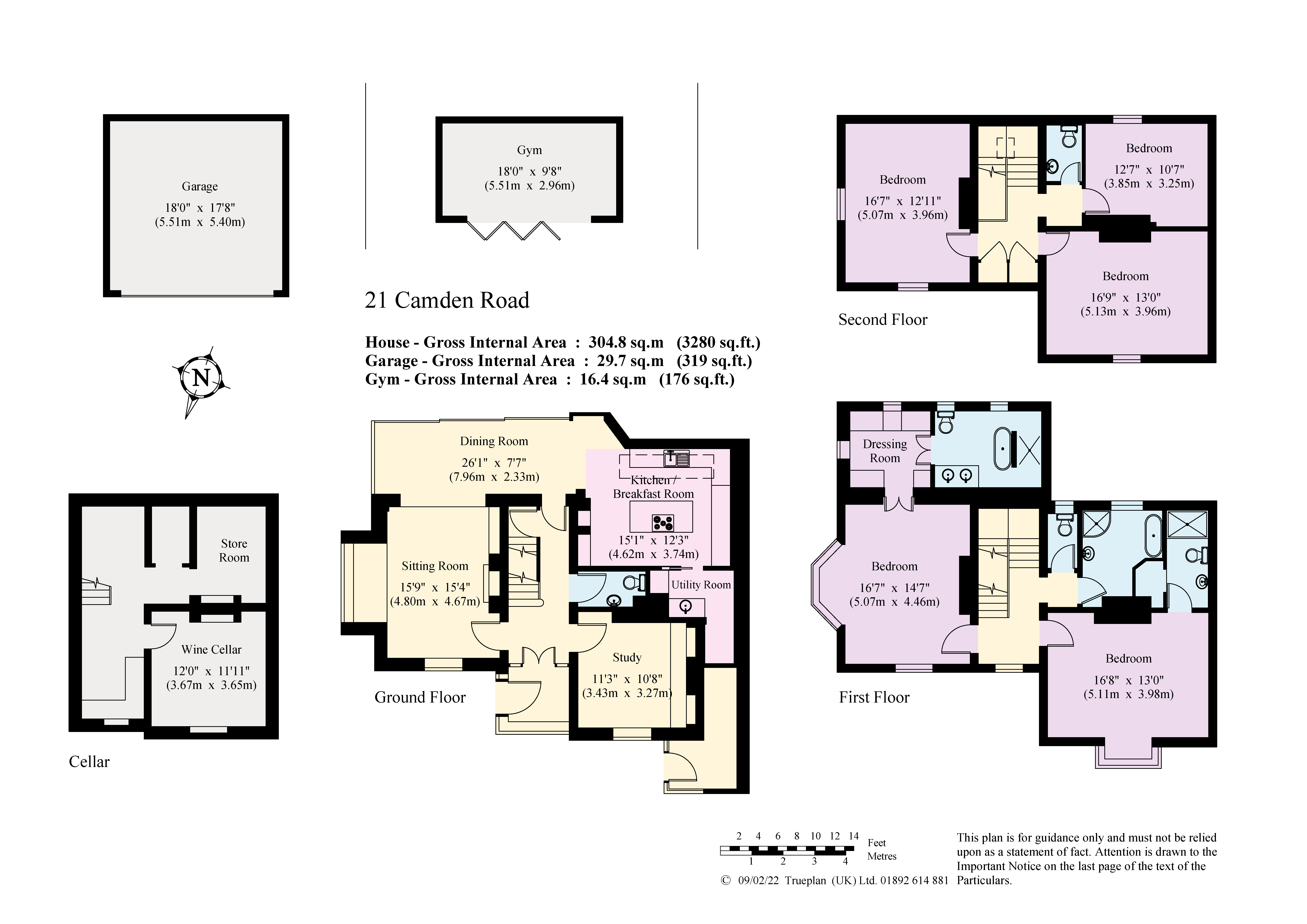 21, Camden Road, Sevenoaks floorplan