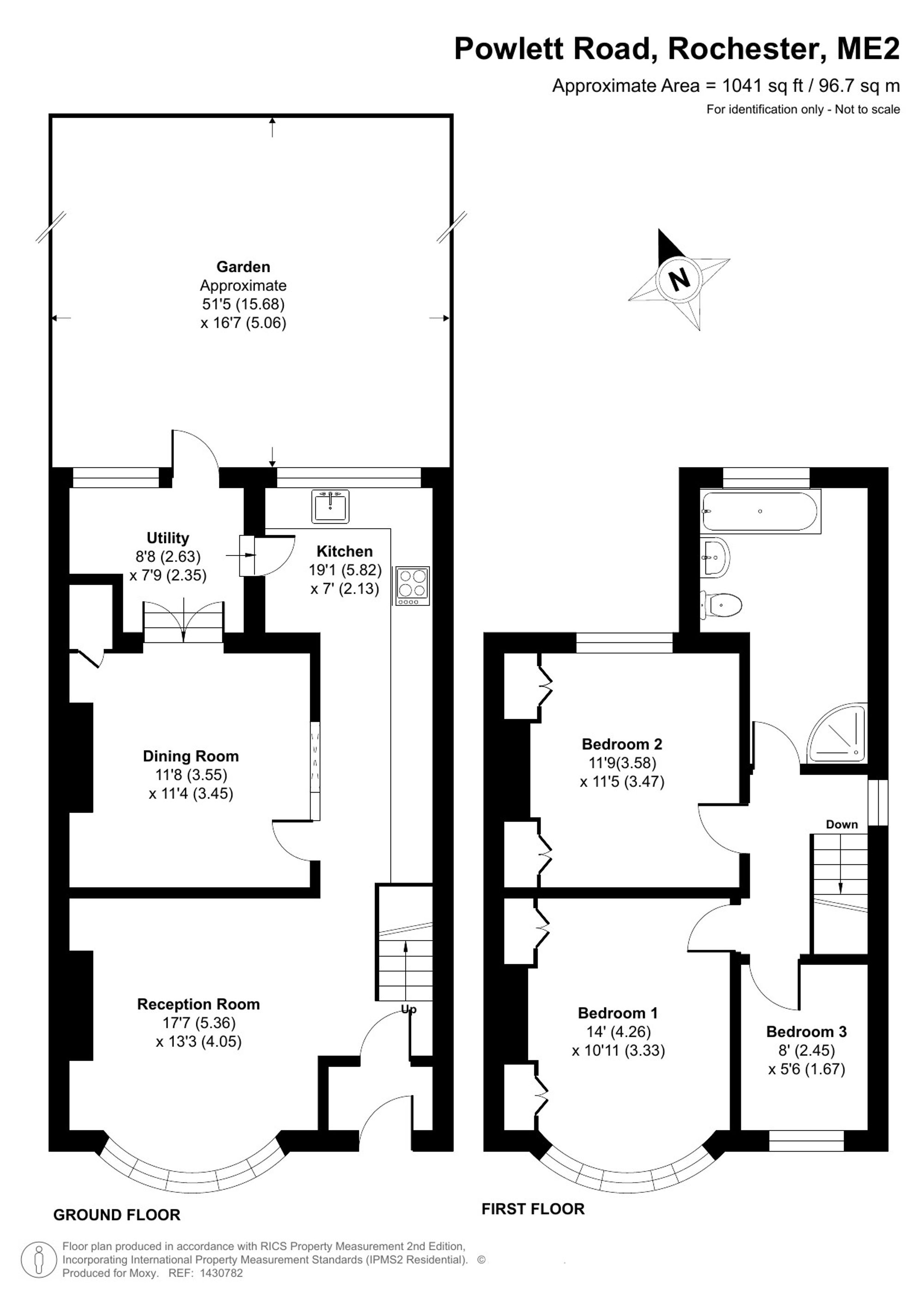 6 Powlett Road, Rochester floorplan