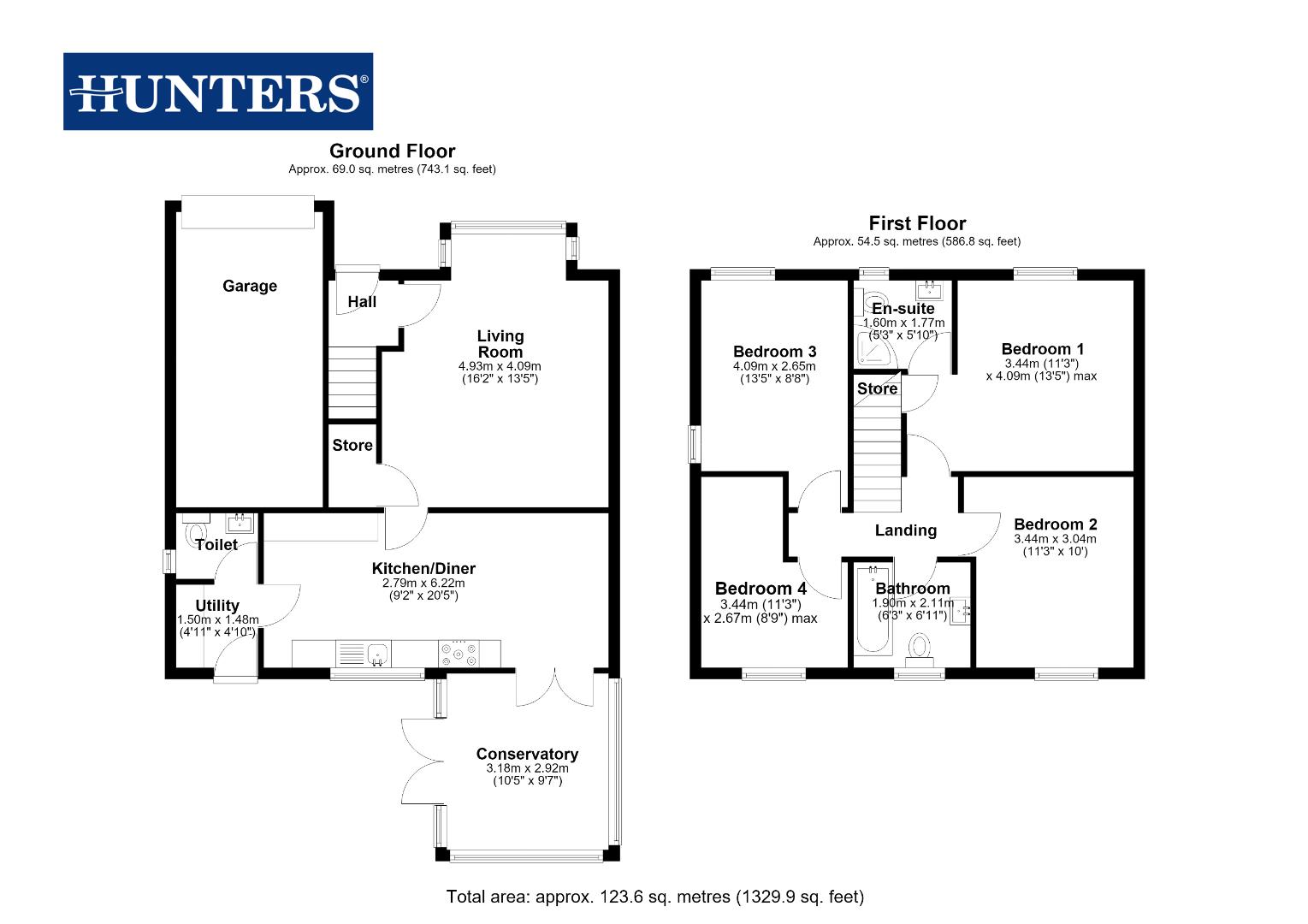Greenbank Close, Castleford floorplan