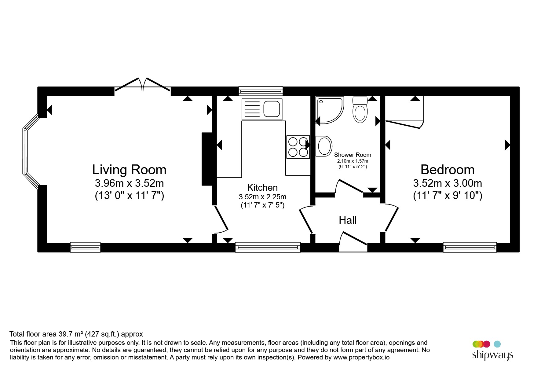35, Kinverdale Chalet Park, Kingsford Lane, Kidderminster floorplan