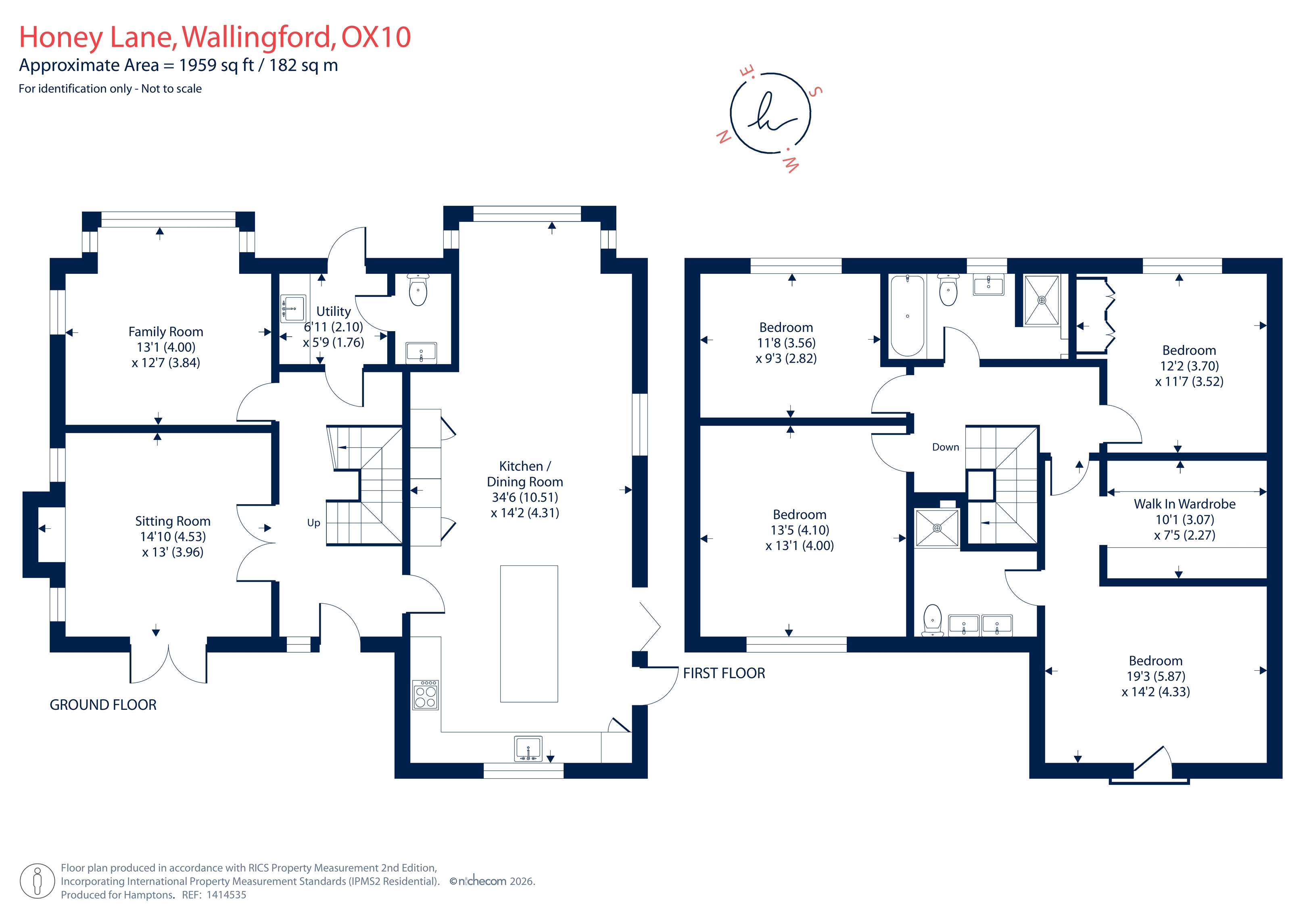 75a, Honey Lane, Wallingford floorplan