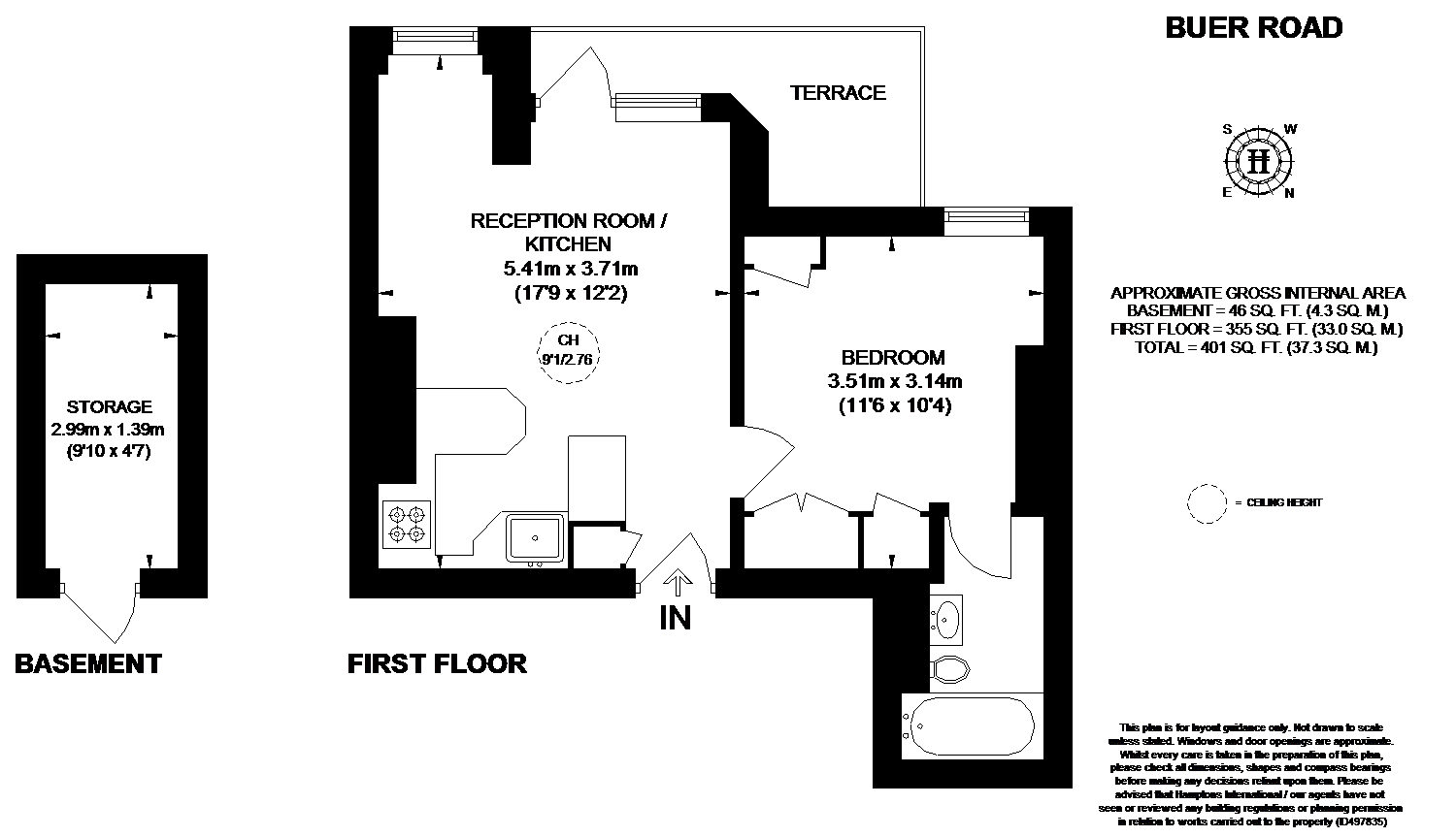 1 Bedrooms Flat for sale in Buer Road, London SW6