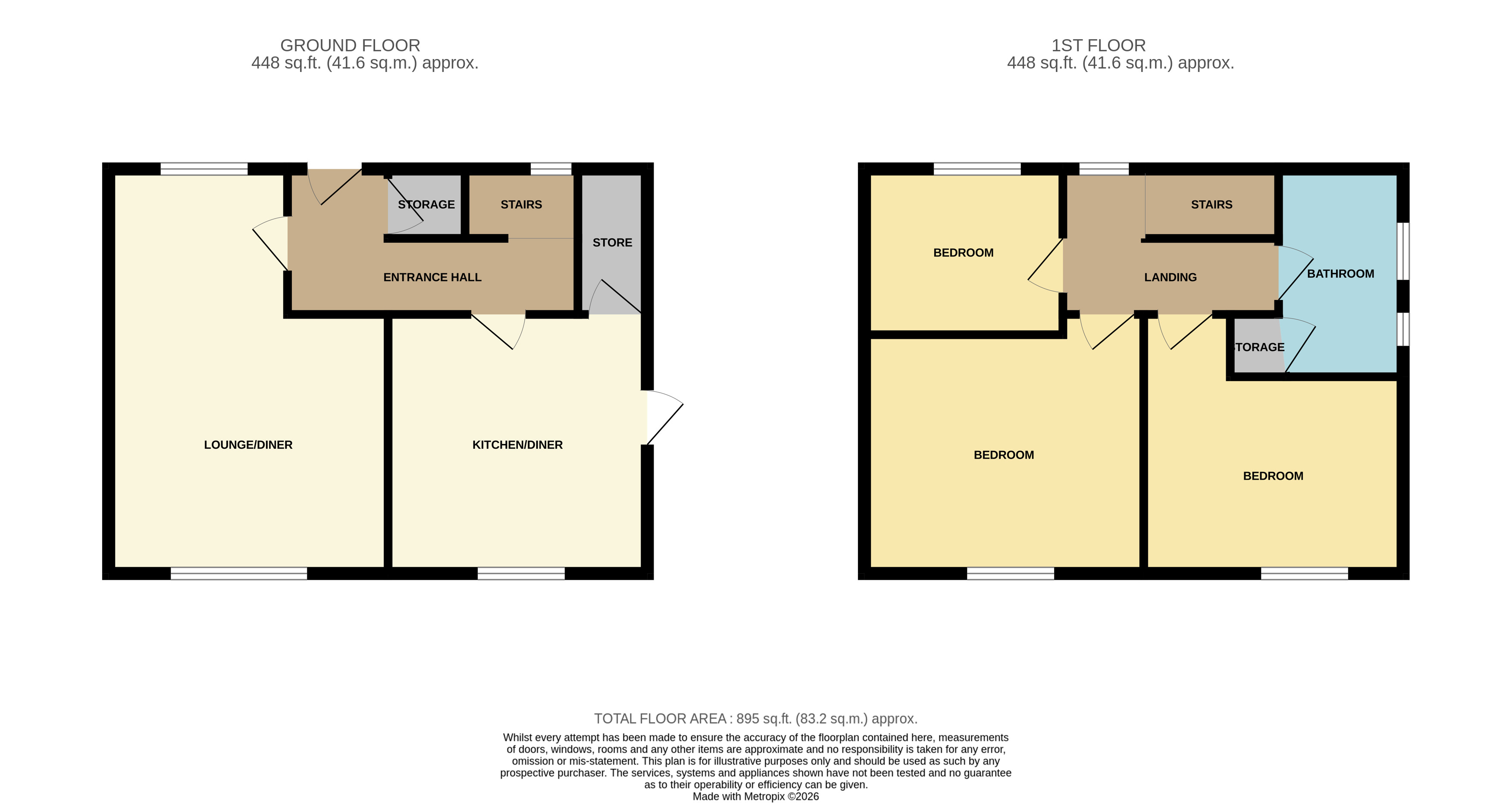 133, Park Road, Barnoldswick floorplan