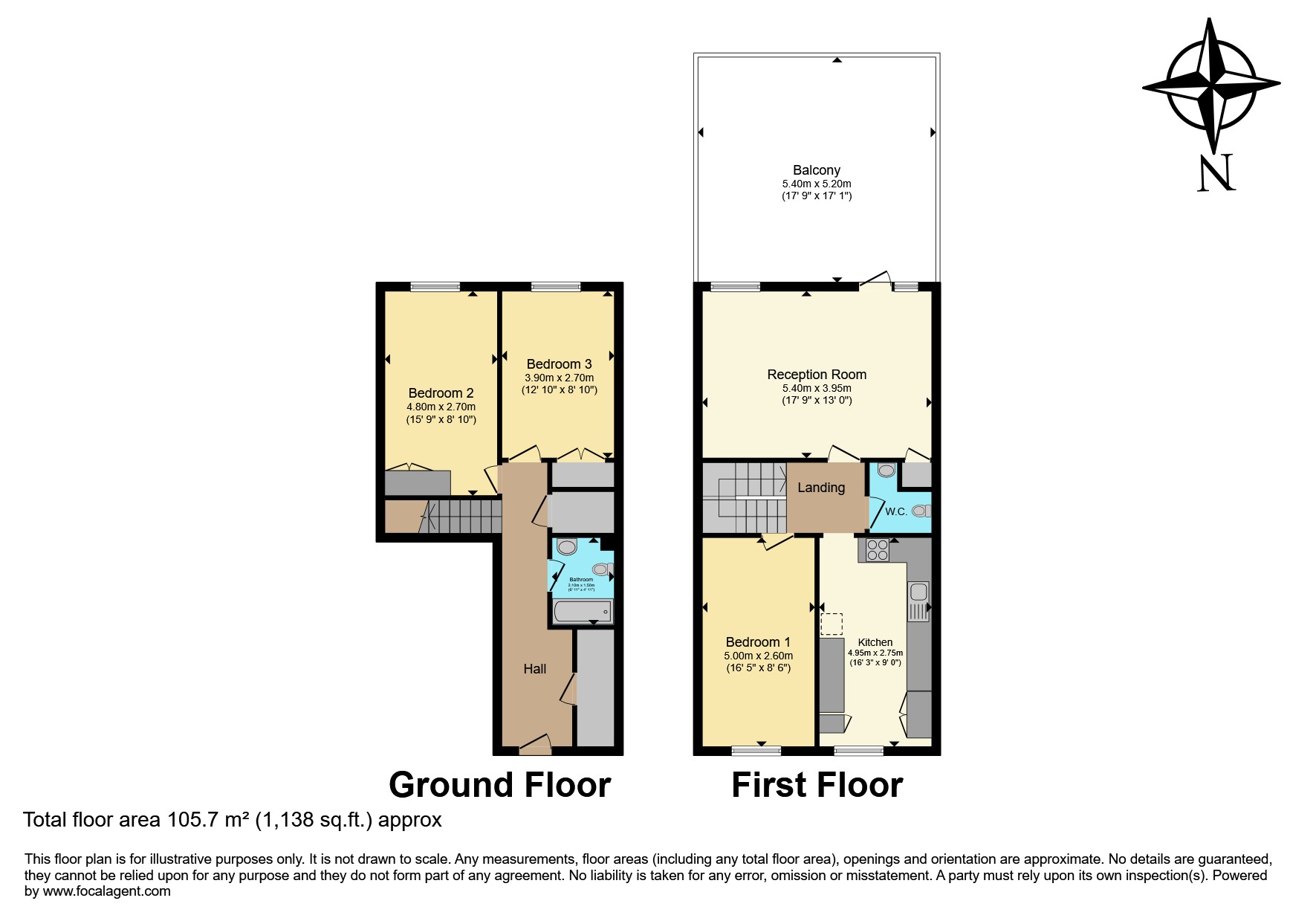174, Hulverston Close, Sutton floorplan