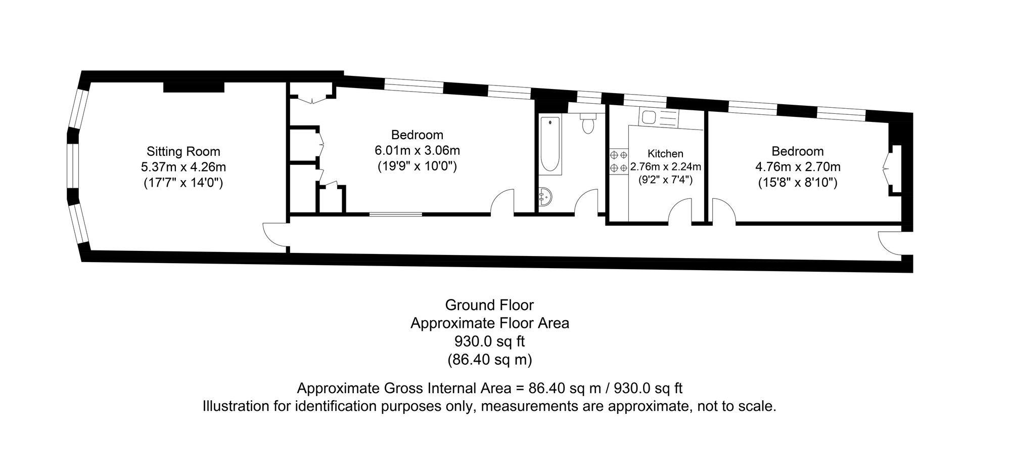 20a High Street, Lewes floorplan