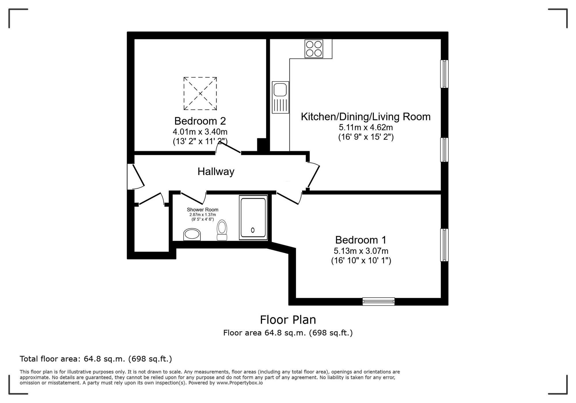 1 Brantridge Park Stables Brantridge Lane, Haywards Heath floorplan