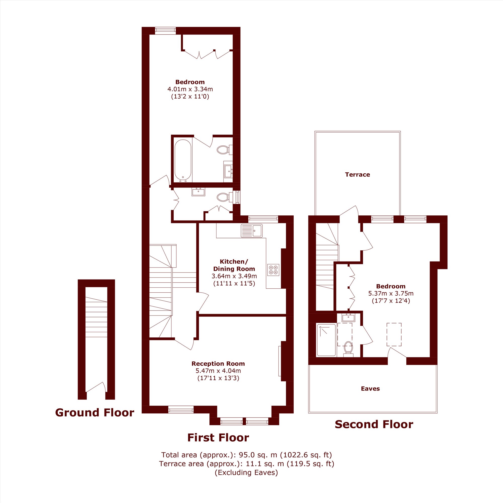 18A, Rowallan Road, London floorplan