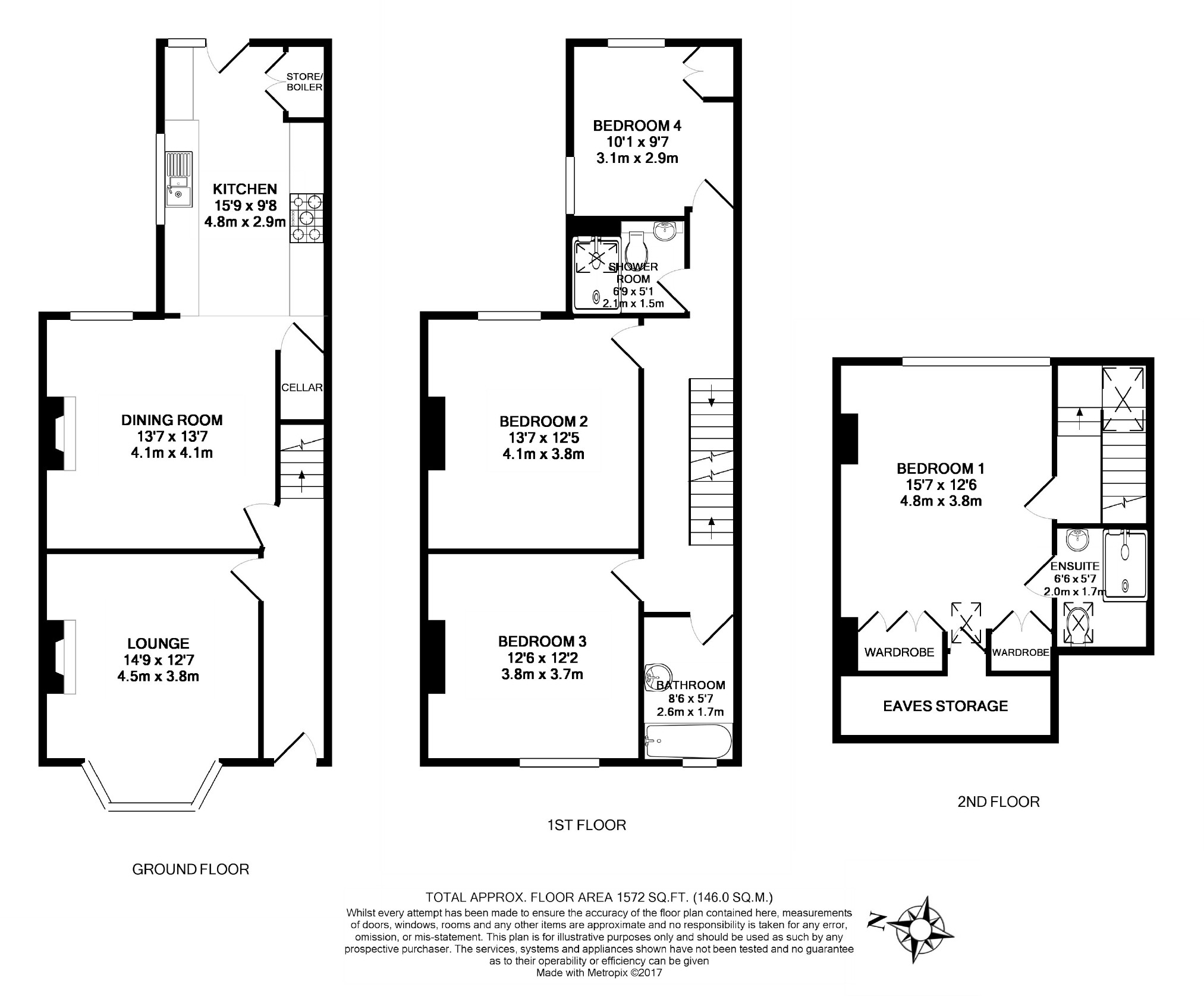 4 Bedrooms Terraced house for sale in 46, Wadbrough Road, Botanical Gardens S11