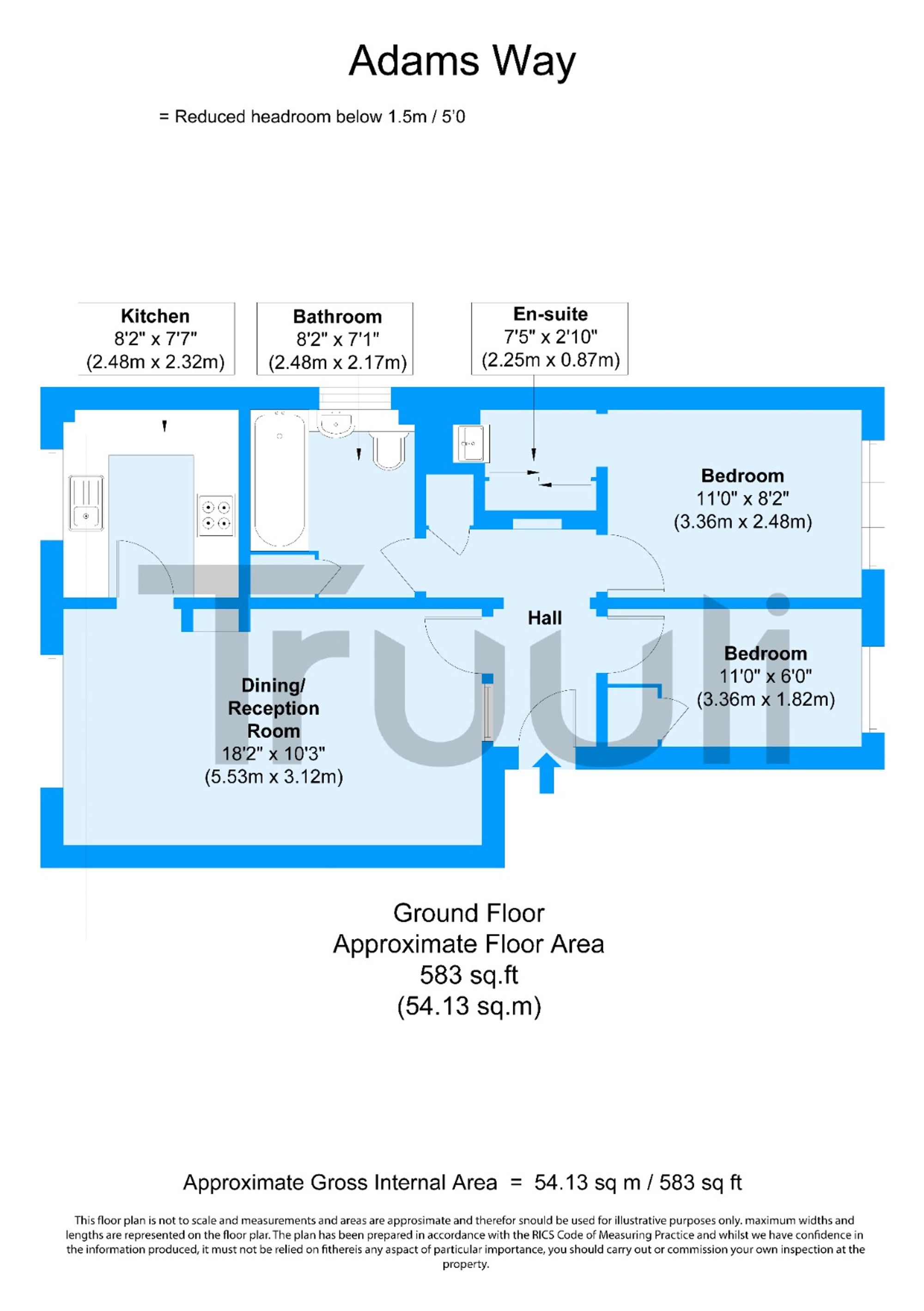 23 Adams Way, Croydon floorplan