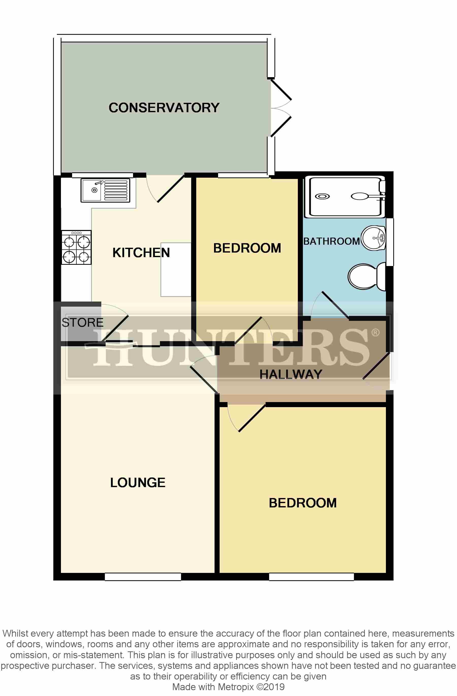 2 Bedrooms Bungalow for sale in Knowl Street, Hollinwood, Oldham OL8