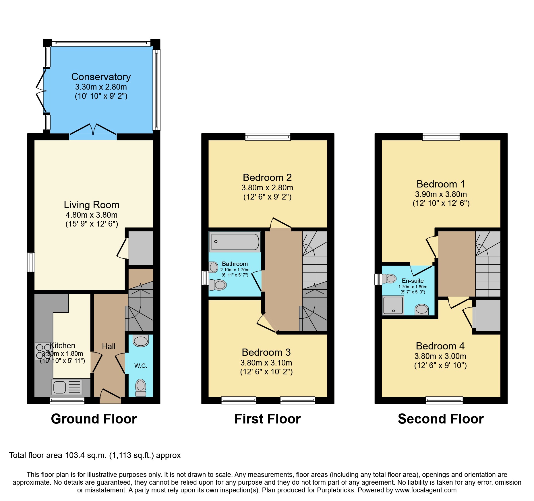 21, Newlove Avenue, St. Helens floorplan